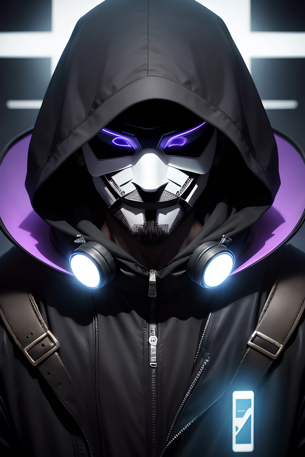 Oscuridad Hacker Malvado,Using anonymous mask,Arte oscuro, oscuro,4k