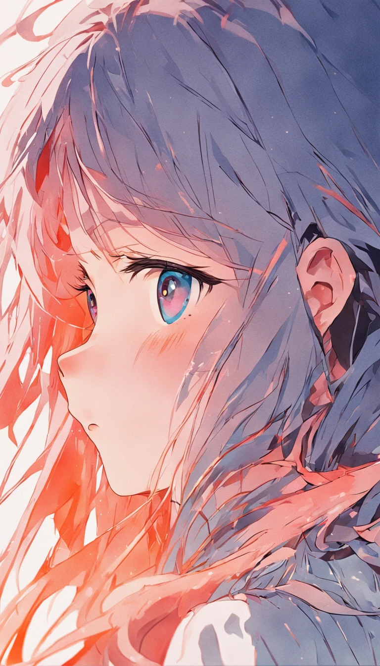 (White background:1.4), (Silhouette of a girl's head, Eyes closed, colorfull long hair, (Chinese illustration:1.3, paper art:1.3, Quilted paper art:1.2), ( reasonable design, Clear lines, High sharpness, Very detailed, movie light effect, 4K ), Best quality, Masterpiece, A high resolution, 16k, Masterpiece
