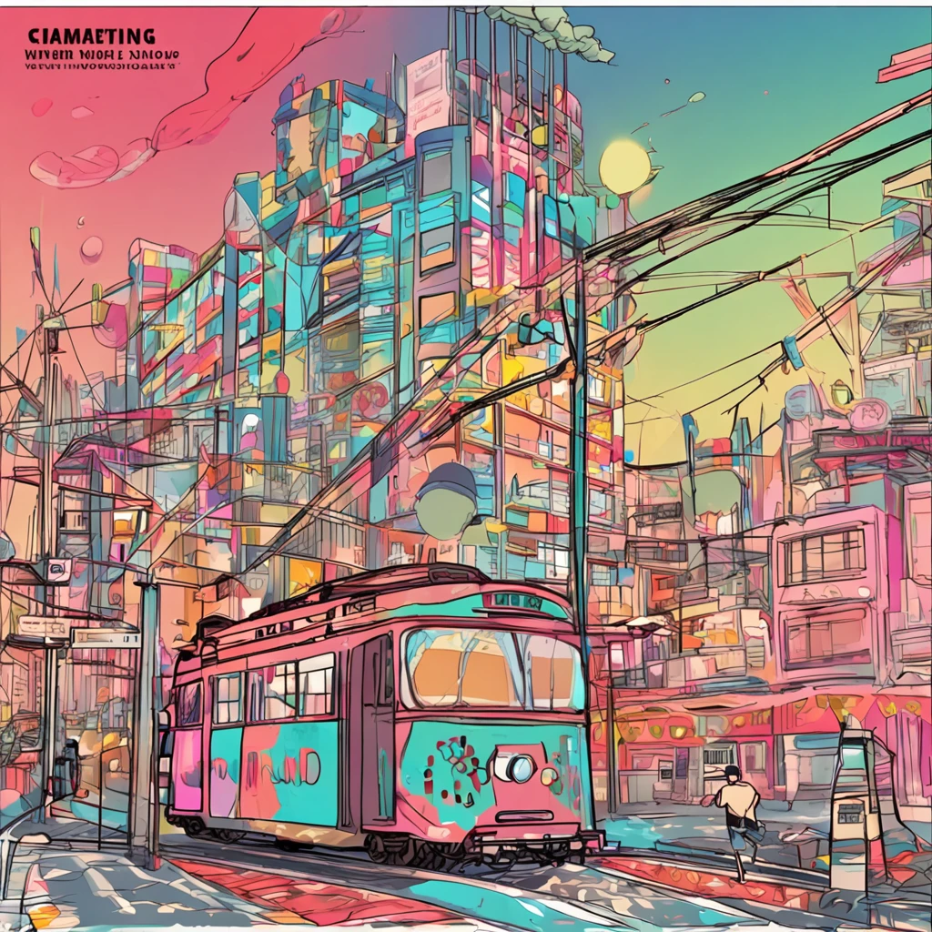 Beautiful，Gakuen Campus，A youthful breath，Colorful world，exquisite design，Standard lens，and the sun was shining brightly，digitial painting，Vivid performance，Easy drawing style，Paint Tool SAI，Emotional outpouring。 --v 5.1 --ar 2:3
