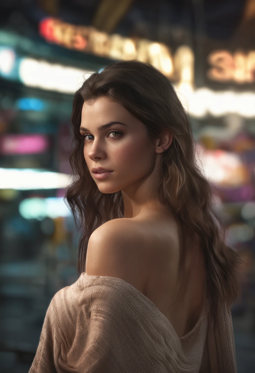 Very Low angle, Nude photo of Riley Reid, ((walking, city street)), sidewalk, night, narrow waist, wide hips, big breasts, trimmed pubic hair, visible pussy, thigh gap, photo of Riley Reid, RAW, beautiful woman, ((nude)), ((detailed face:1.2)), ((detailed facial feature, detailed skin, clear skin), (perfect proportioned body), (?????) (high detail), (realistic photo, best quality, detailed), (8k wallpaper), (cinematic lighting, dramatic lighting) (sharp focus, intricate)