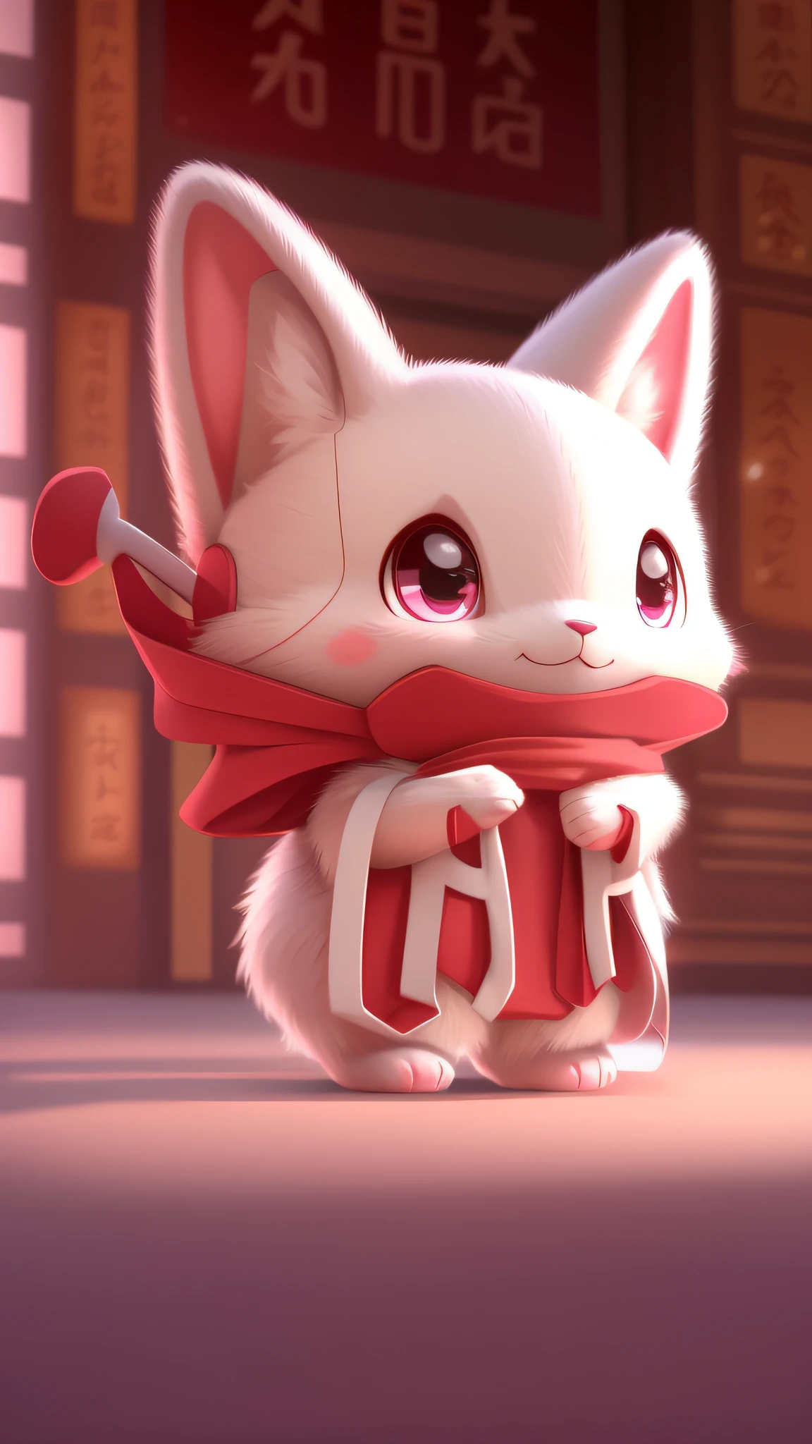 Pink mascot, with eight uprising cultural characteristics, distinctive characteristics, rich connotation Jiangxi city IP has unique creativity and design, in line with the characteristics of the times Cute image, great affinity and communication Cute little animals Furry, anime, contemporary art, UHD