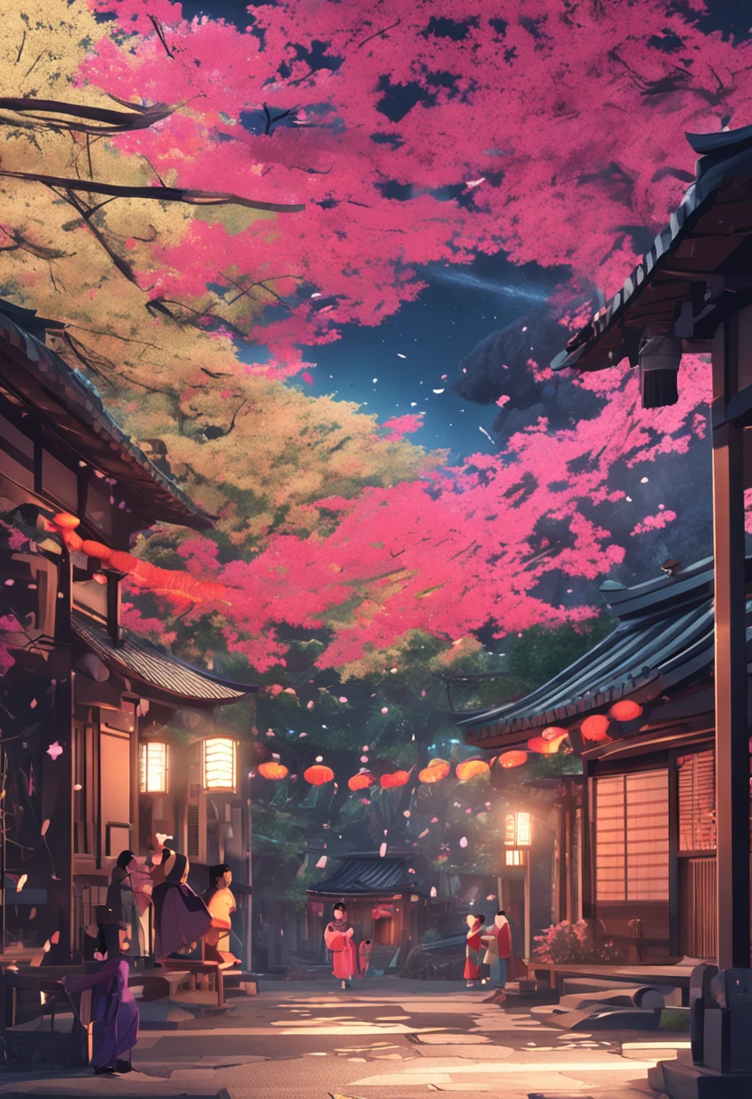 Tanabata scene