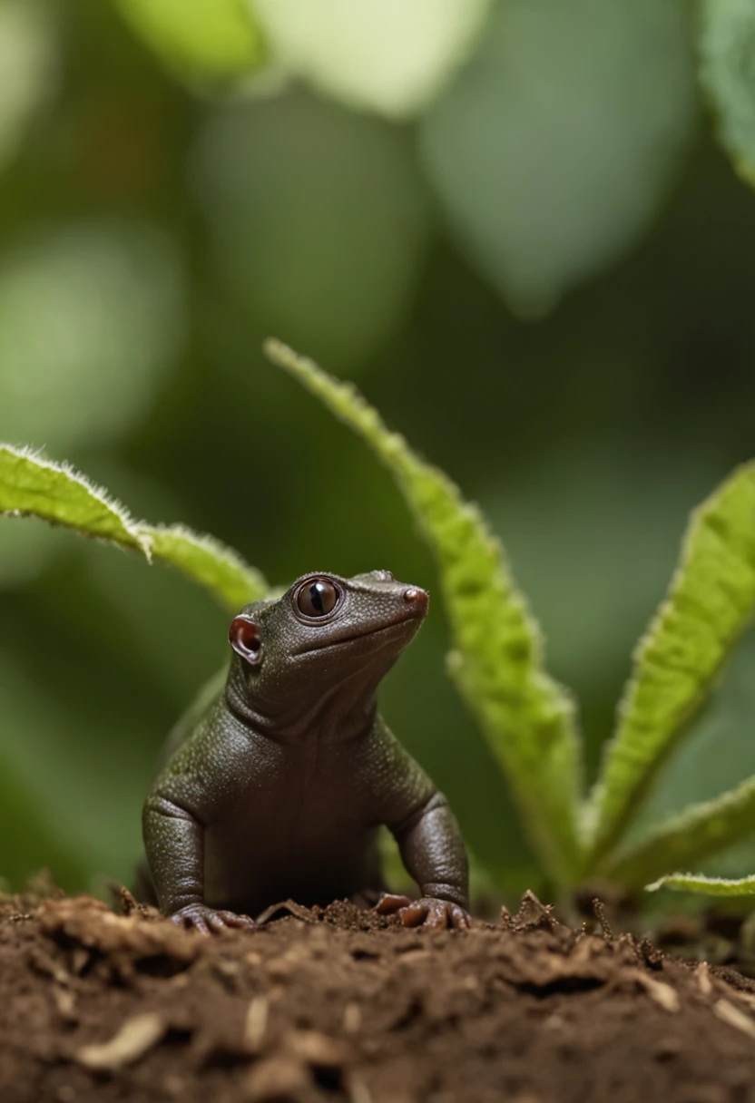 Real Photographics,jungles,Cute mole,Glowing plants,dream magical,starlights,Close-up,of a real,Macro lens,depth of fields,high light,Real light,Ray traching,oc rendered,Hyper-realistic,best qualtiy,8K,Works of masters,super-fine,Detailed pubic hair,Correct anatomy,sharp focus on eyes,Bokeh,Facial features are carefully depicted
