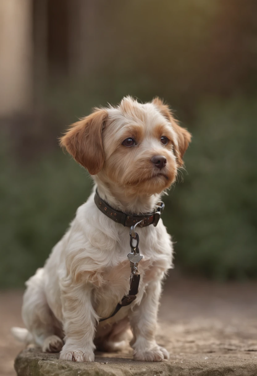 A dog, Holding a katana, outside, realisticlying, The light and shadow are soft, extremy detailed, realistic raytraicing, Epic composition, (Complicated details), (Complex design, Hyper-detailing:1.2), art stations, (tmasterpiece, best qualtiy), hyper HD, 32K --v6