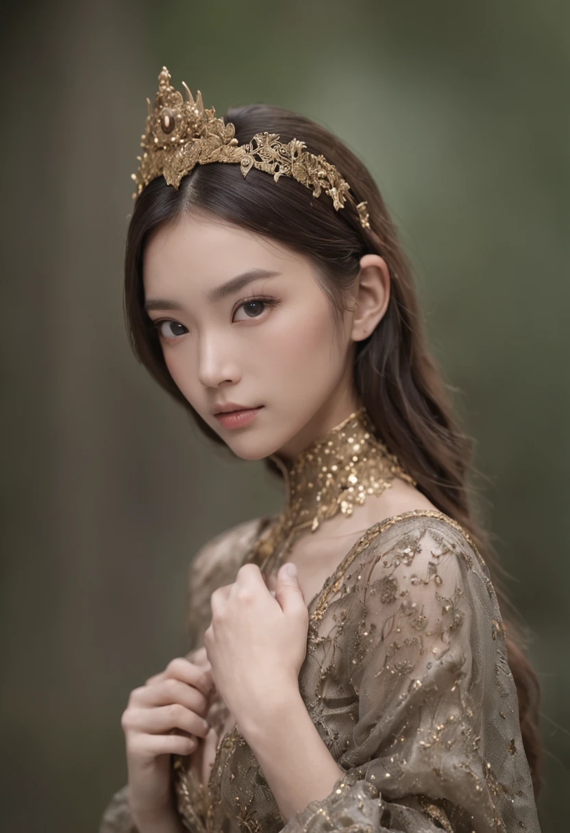 Android girl in metal sheath、Asian、full bodyesbian、(in 8K、Raw photography、top-quality、masterpiece:1.2)、(realisitic、photoRealstic:1.37)