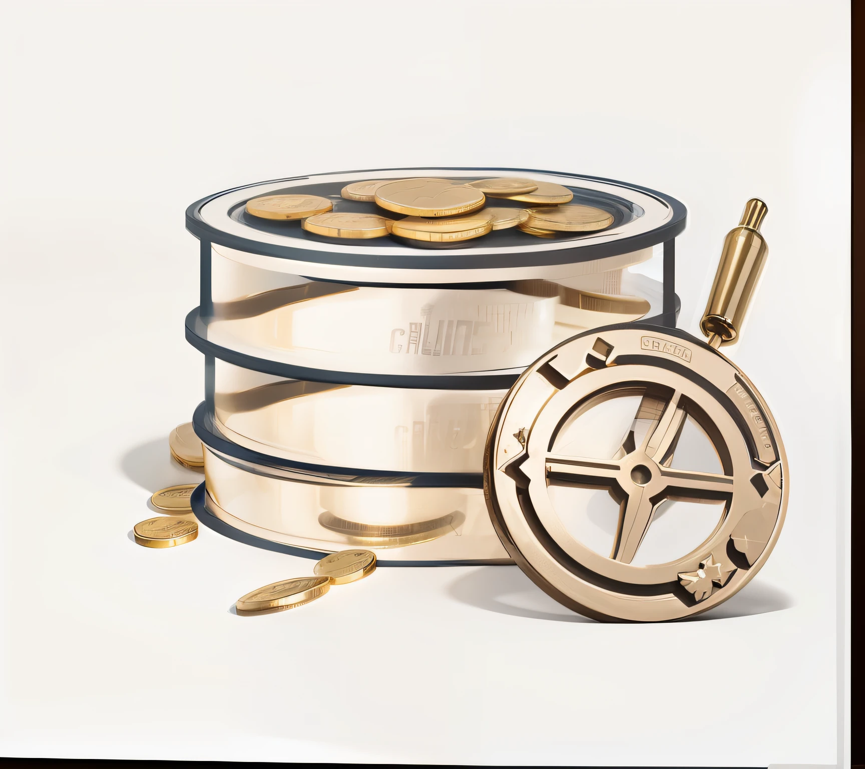 Refine details,Gold coins obvious
