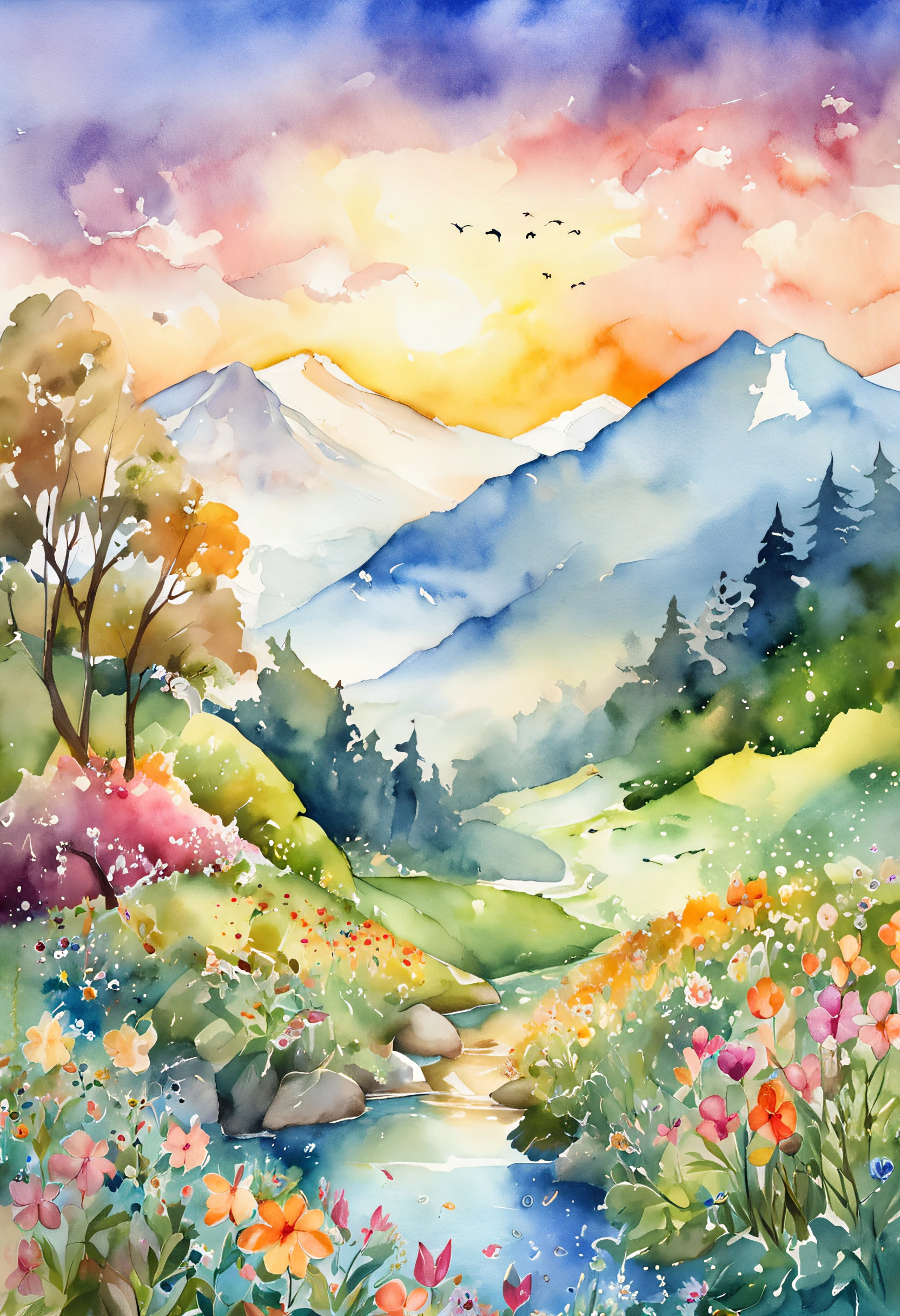 pastelcolor:1.3)、(cute illustration:1.3)、 Detailed background、beautiful with detail、moya、extremely colorful、marbled、Particles of Light、patterns、 Detailed drawing、Vibrant colors、Striking contrast、intricately details、Delicate depiction、glowing、 Illuminated by the morning light, (Dynamic Angle, shot from afar, Wide shot, in a panoramic view, Magnificent view:1.25)、 「That summer」If you call it, You will remember and start wearing a collar every summer