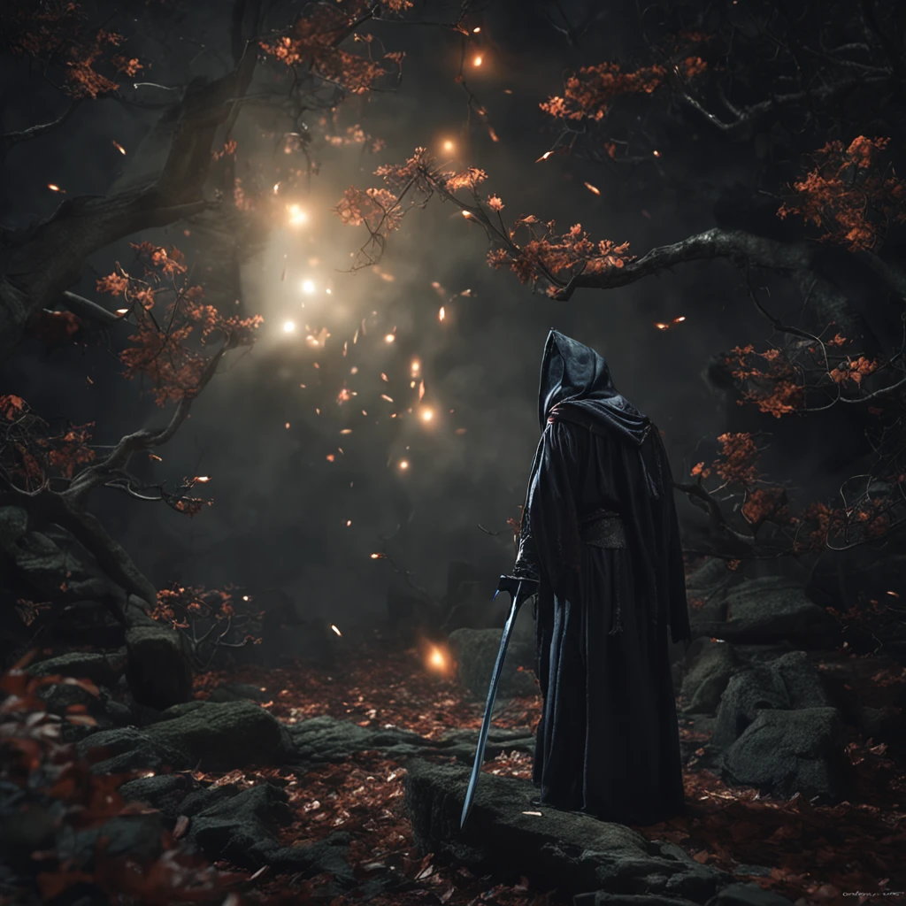 Best quality, Masterpiece, 超高分辨率, (photograph realistic:1.4), surrealism, Dream-like,fusionart, Shadowdancer, shadow magic, darkness control, stealth, shadowstep, umbral spells, hidden blade,