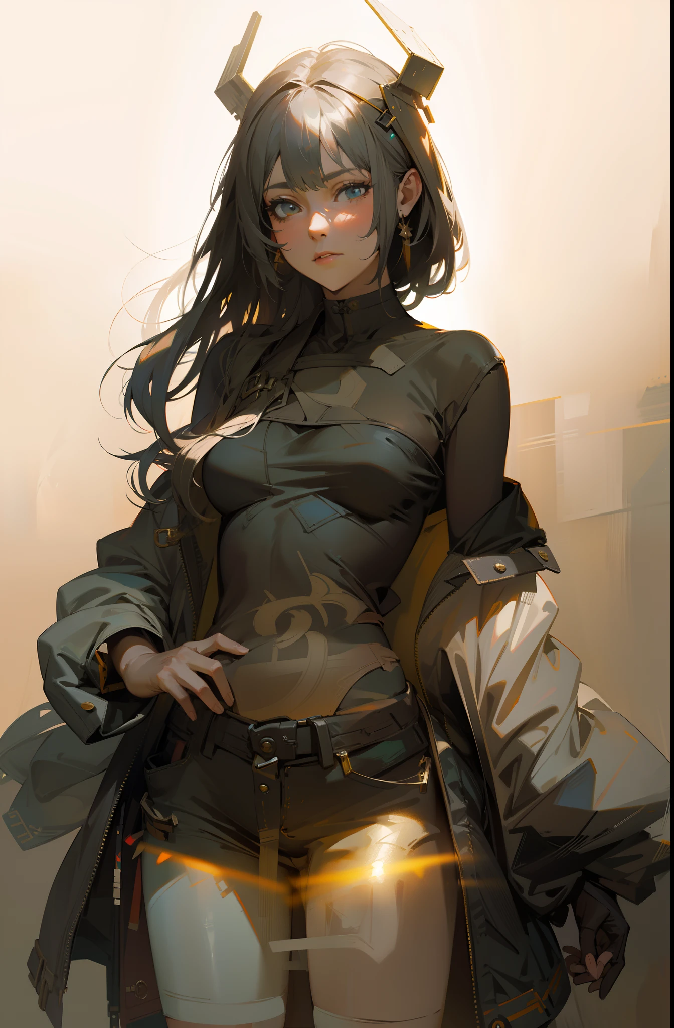 overlapping，Light and shadow painting