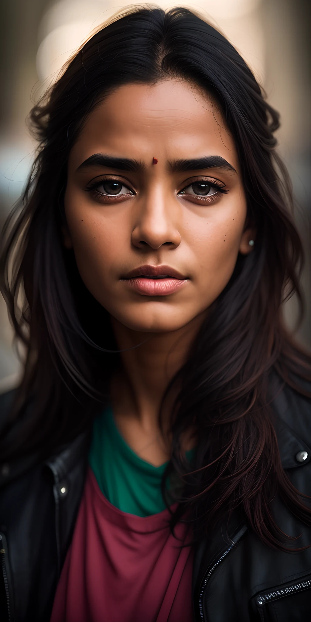 Beautiful mature Indian university student, em traje casual, fora do campo de pista, ((magro, pequeno)), fotografiarrealista, fotografia, obra-prima, realista, Realismo, renderizado, Alto contraste, photographyrealistic digital art trend in Artstation 8k HD high definition detailed realistic , detalhado, textura da pele, hiper detalhado, Textura realista da pele, armadura, melhor qualidade, ultra high-resolution, (fotografiarrealista: 1.4), alta resolução, detalhado, fotografia crua, sharp re, by lee jeffries nikon d850 film stock photography 4 kodak camera portra 400 lens f1.6 colors rich hyper realistic texture dramatic lighting irrealengine trending on artstation cinestill 800,