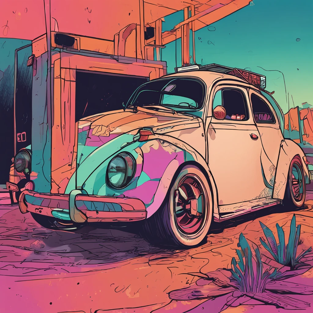 The artist's style MARS-1 aka \(Mario Martinez\)