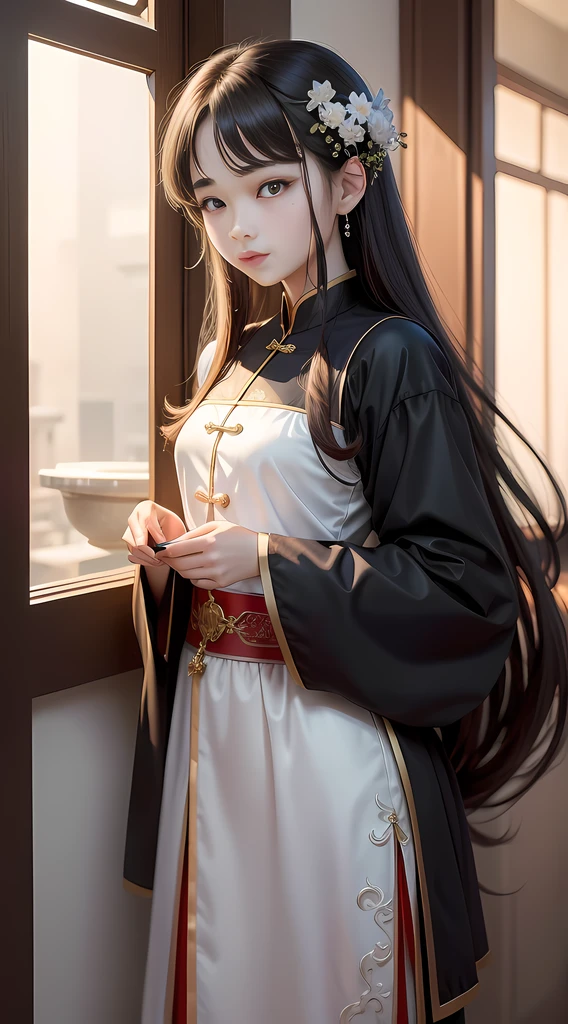About seventeen or eight years old，Delicate complexion，Crystal white，Clear eyes，There are small black moles on the side of the mouth，The appearance is very beautiful。The girl smiled again。Her appearance is also very beautiful，Compared to Xiaolongnu, she is far from it，But compared to Cheng Yingzhirou、Lu Wushuang is handsome，It seems to be no less，Yang Guo compared in his heart，Jue this woman is elegant，Better than Yan Ping。She is elegant，There is a clear breath of spirit。