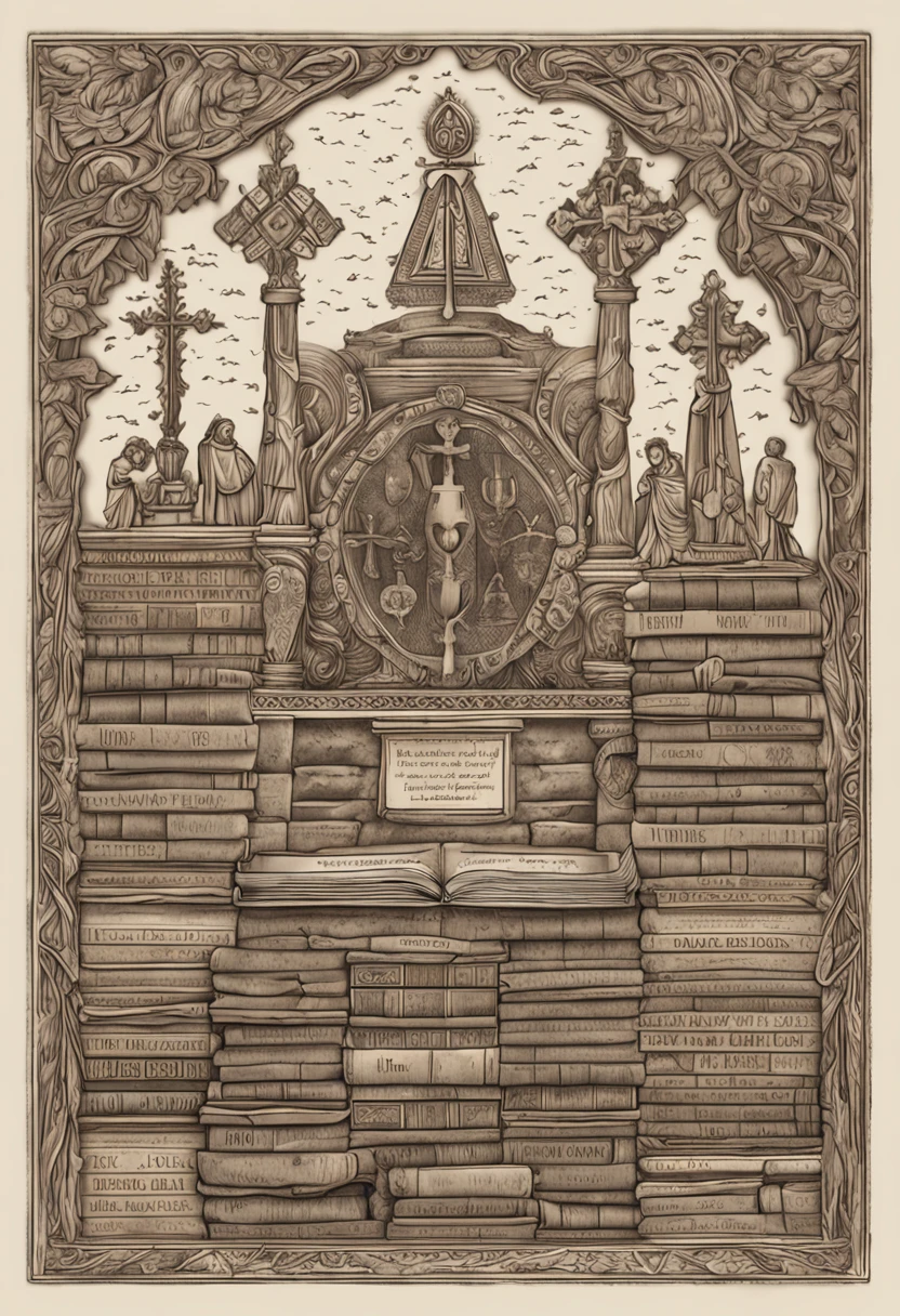 "Kindly, Create HD images of the Bible,Capture the reverence and spiritual meaning of this holy book. Images should convey the historical and religious importance of the Bible, Present it with solemnity and respect. Use soft lighting to highlight cover and page details, Emphasize its texture and aging, If applicable. Place the Bible in an environment that evokes a sacred environment, Like the wooden shelves of ancient libraries or illuminated altars. Colors should be subtle and typographic, Introduce yourself, Should be elegant and discreet. Images should inspire a sense of awe and spiritual connection to the words and teachings contained in the Bible."