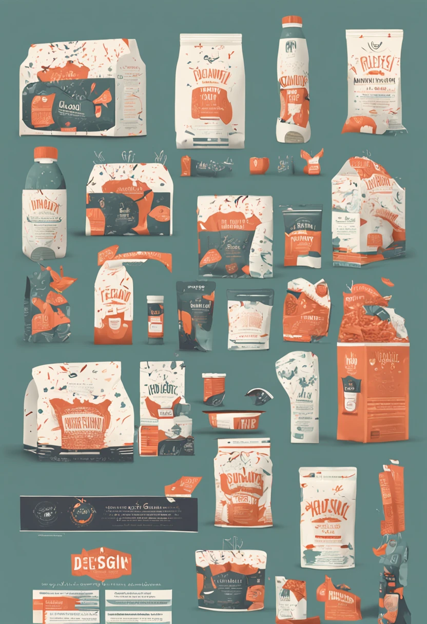 Design a packaging design for pets
