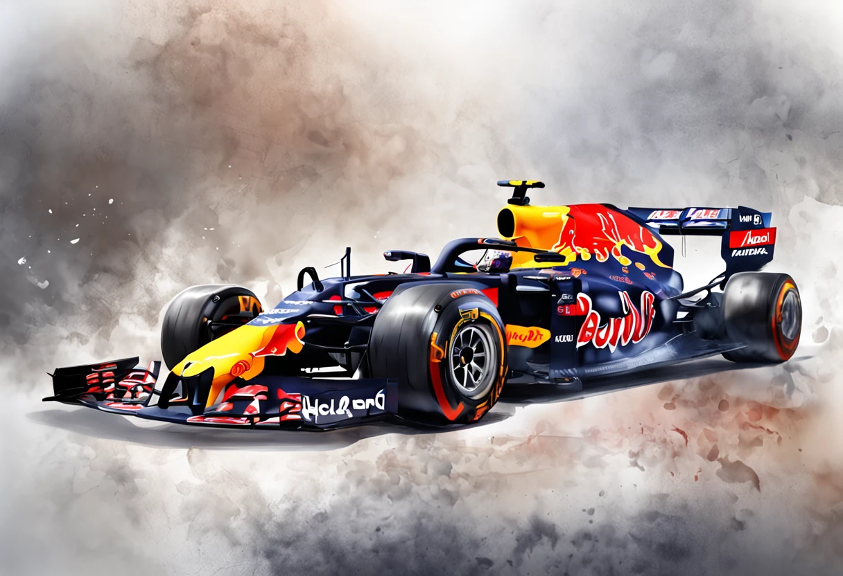 a close up of a red bull racing car on a black background, red bull, rb 6 s, rb6s, max verstappen, octane render ] ”, photographic render, octane render ”, octane render”, rendered in v-ray, rendered in corona, f11:6, rendered in povray, extreme render, motor sport photography, photorender