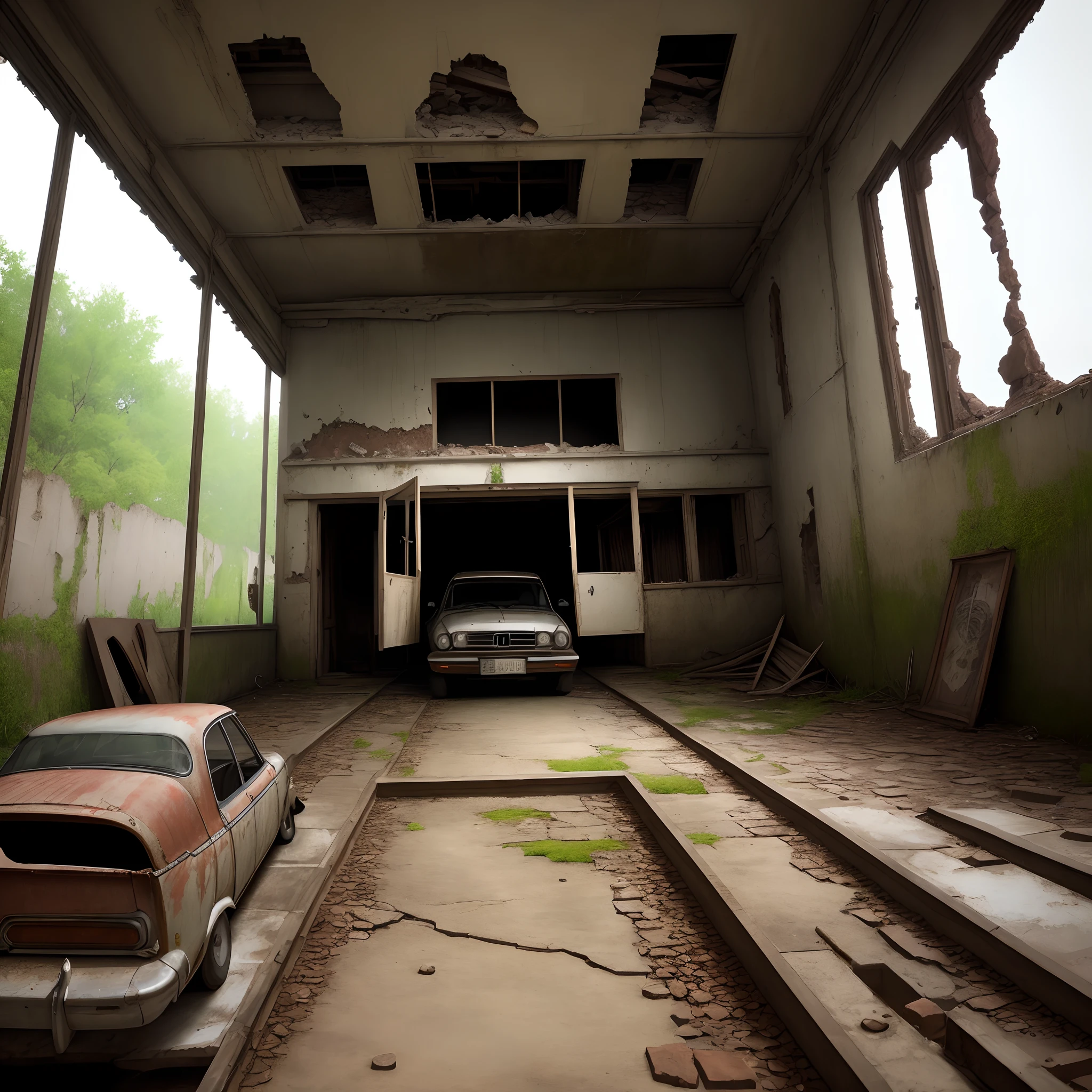 vehicle,Realiy,Sense of ruin