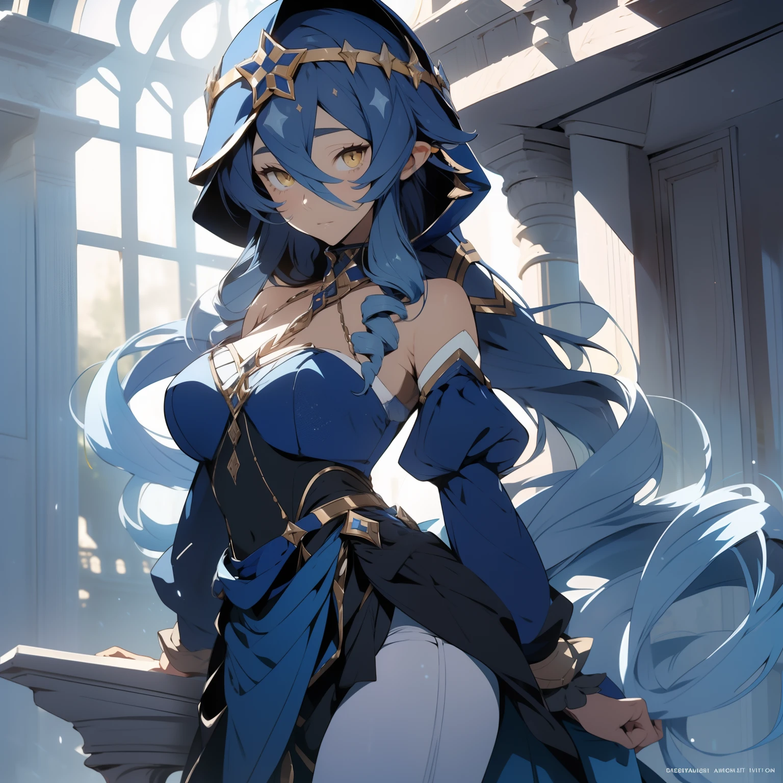 (masterpiece, best quality), (detailed face and eyes)layladef
laylarnd, beautiful girl, (detailed beautiful eyes) underwear, blue ballet tutu, full body shot, long blue hair, yellow eyes, visible bellybutton,