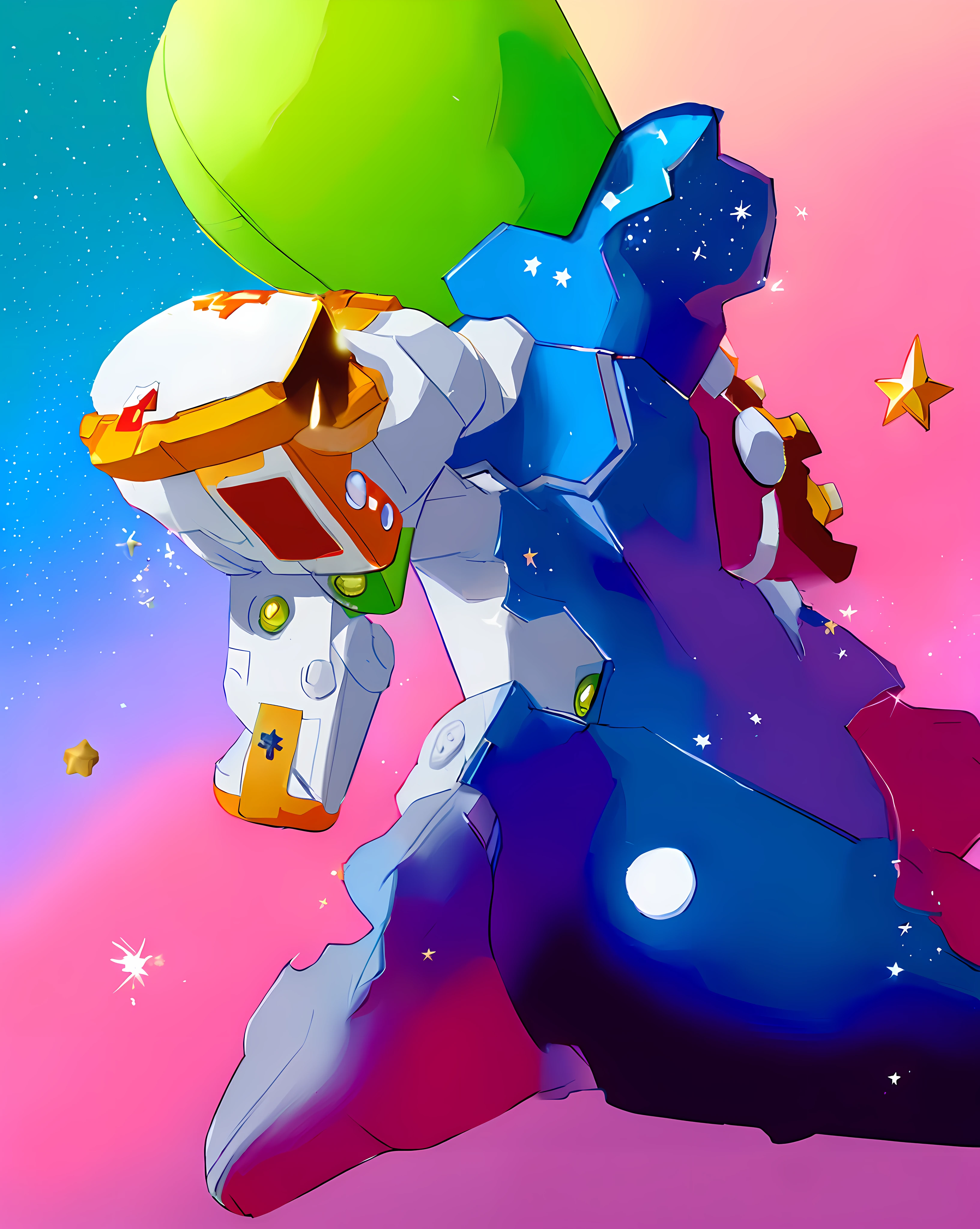 Big stars, stars, sparkles