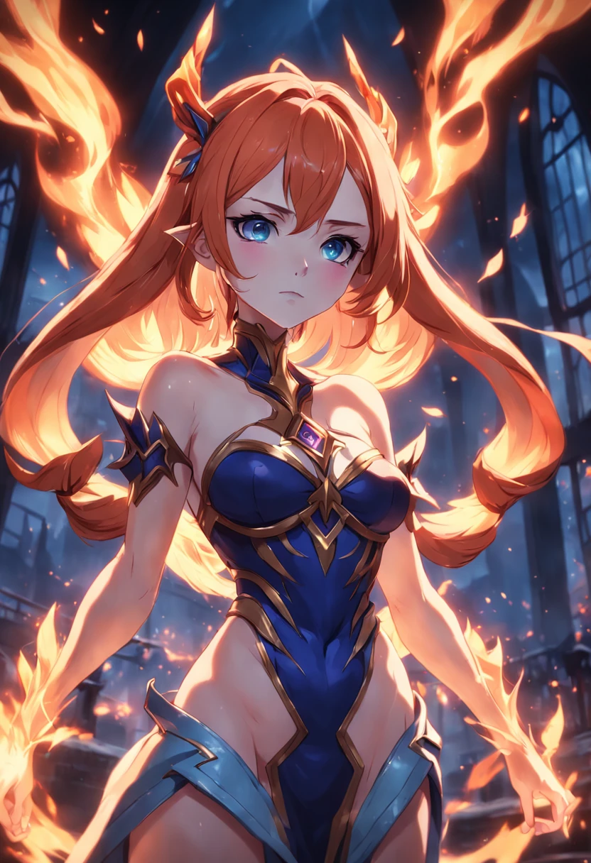 League of Legends Orne Beauty Flame Human