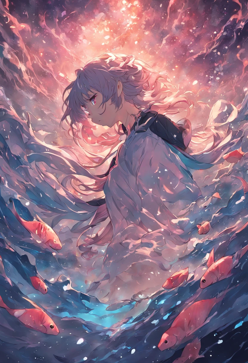 Rui Beast，ocean floor，petals，