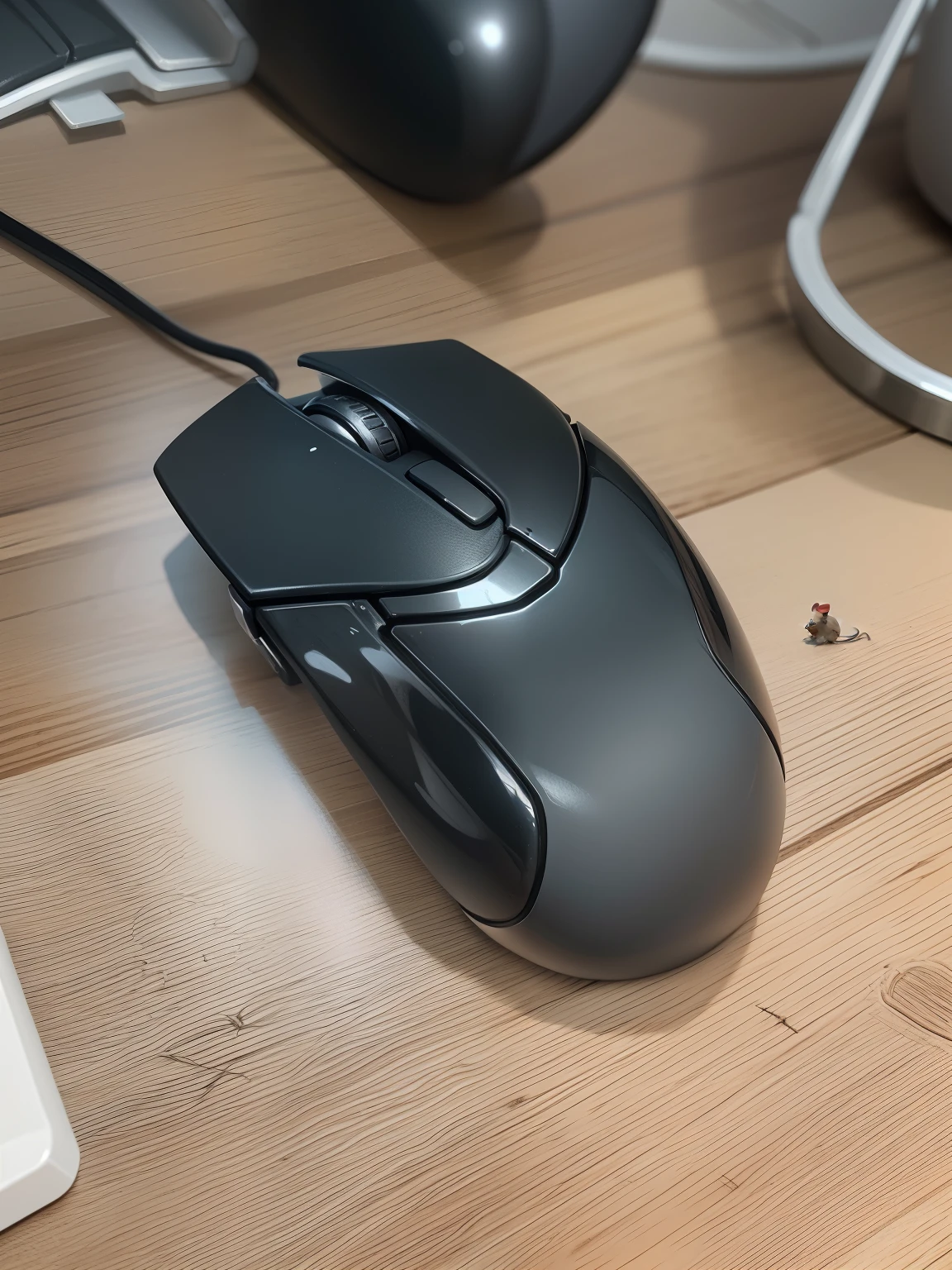 The mouse grows a hand