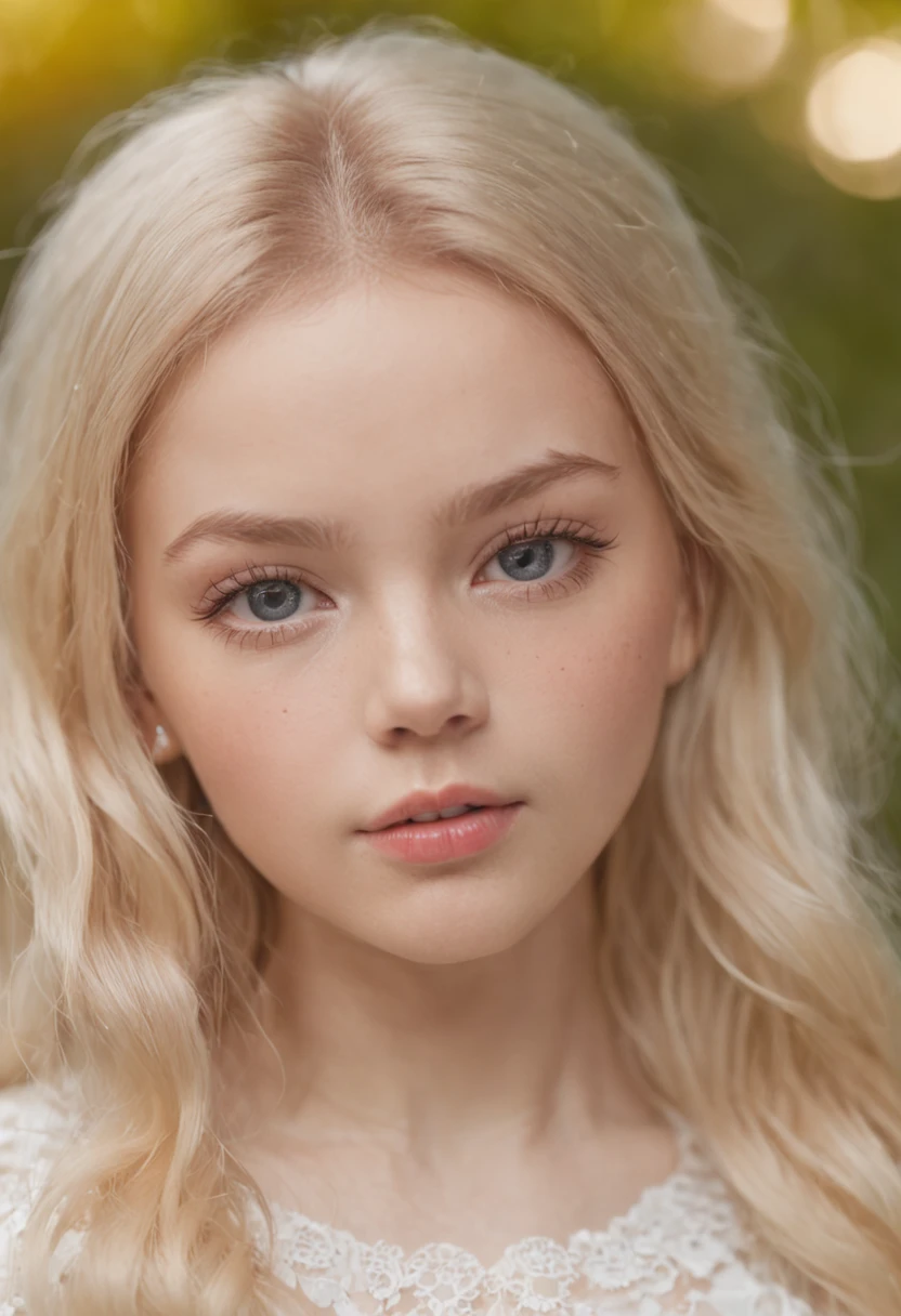 It's real.,Perfect facial features,realistic skin texture,Cute baby girl,Close division,Header image,pout,eyes blue,long blond hair,Depth of fields,Dynamic blur,high light,Real light,Ray catching,OC Introduction,extremely realistic,Best Quality,8k,Master's work,Ultra HD,Pubic hair joint,right anatomy,sharp focus on eyes,bokeh,Facial features are carefully photographed