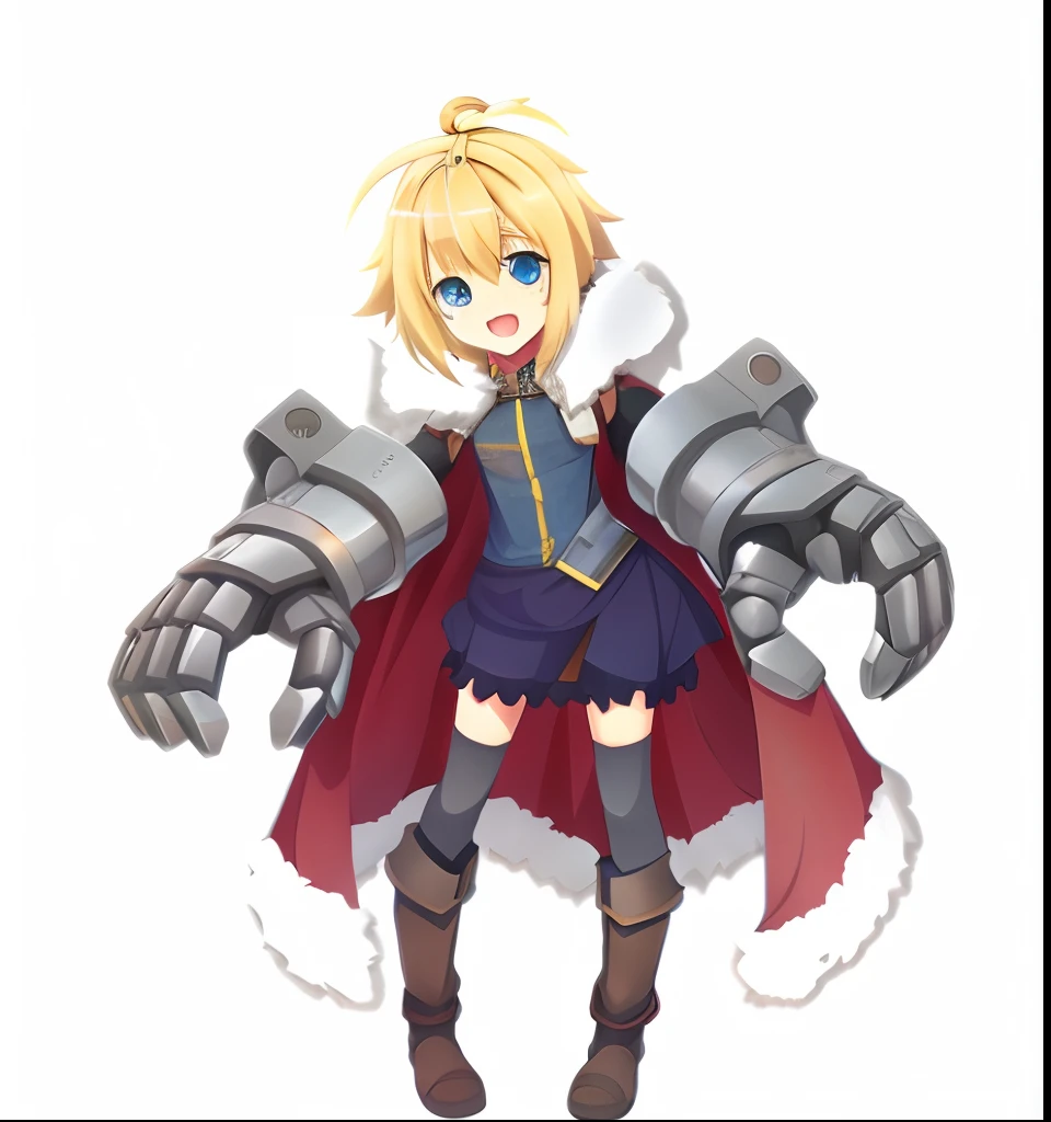 Girl in brown boots holding a sword, anime style like fate, Fantasy anime girl named Nora, visual novel sprite, Anime Girl, made in rpg maker, High quality anime art style