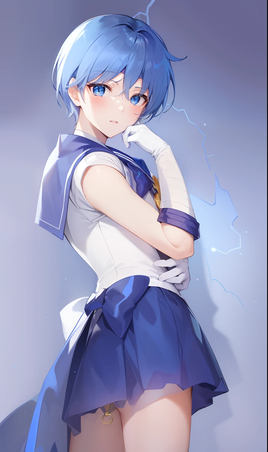 Boy in white and blue sailor suit, Short blonde boy, Sailor Moon!!!!!!!!, by Sailor Moon, Sailor Moon Style, Classic Boy, Knight of Zodiac Boy, Sailor Uniform, Alicization, Portrait Knight of Zodiac Boy, inspired by Sailor Moon, sailor uranus. Beautiful, Cool, leaked image