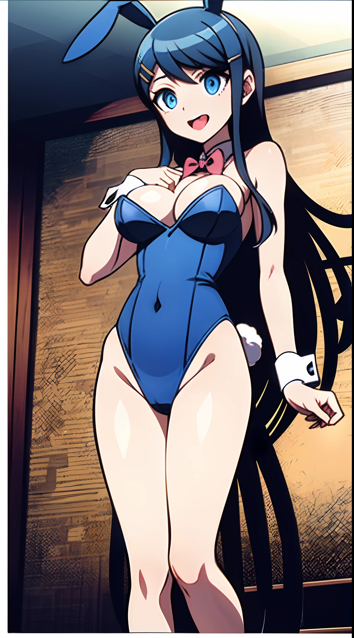 top-quality、Official art、8K、Vivid、ighly detailed、hight resolution、1 persons、Clear eyes、Well-formed face、Full body,((Single Shot)),(((独奏))), Solo Focus,one shot,((1 persons))、extremely detailed eye and face、beautiful finely detailed eyes、sexual excitement、Sex Expressions、cleavage of the breast、Flip clothes to expose your chest、Exposing breasts、((toppless))、Putting out the chest、teats、Ashamed、👅、Opening Mouth、masutepiece,(((bunnygirl)))、bunnysuit、