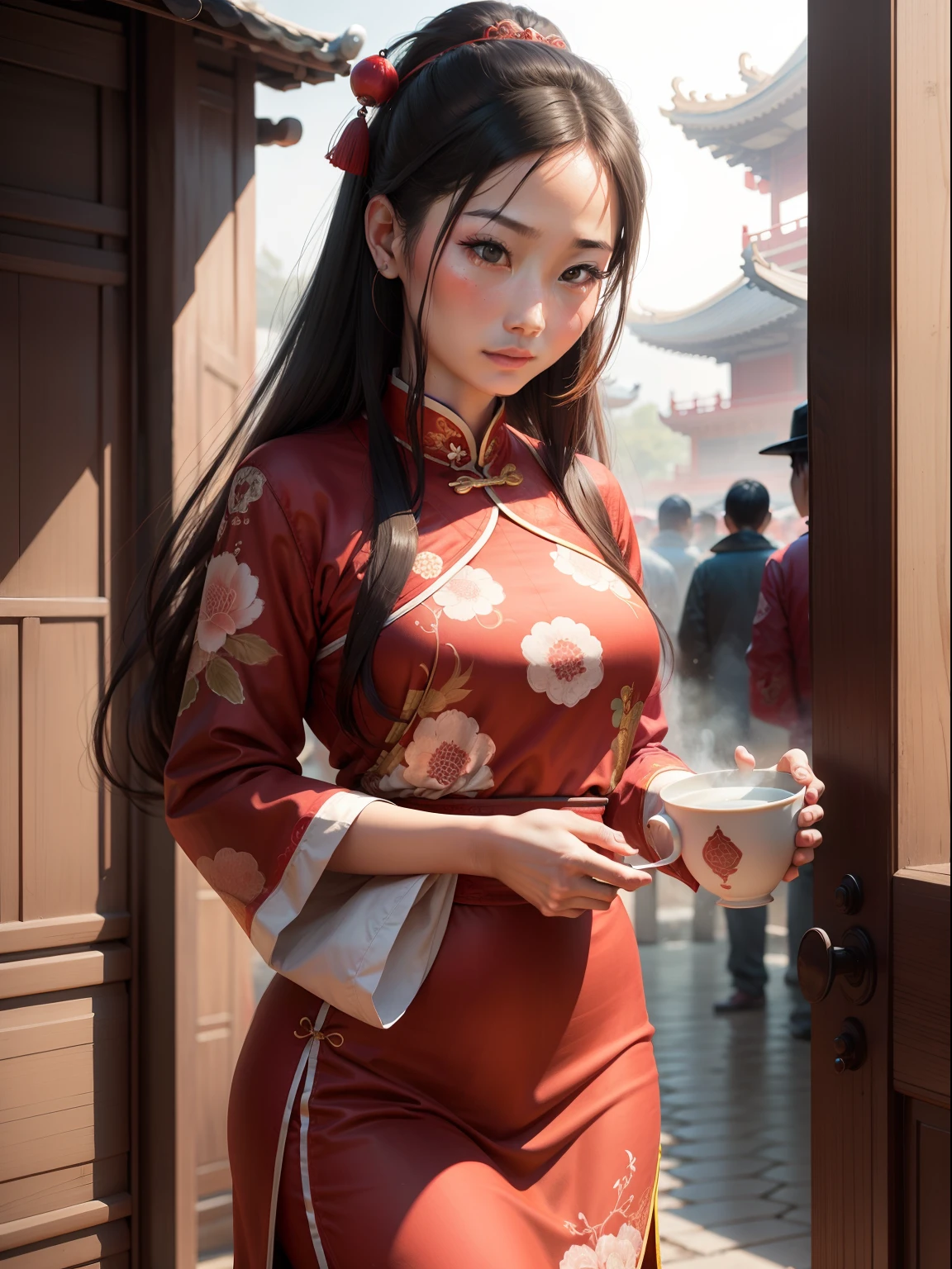 woman, China, ancient, traditional