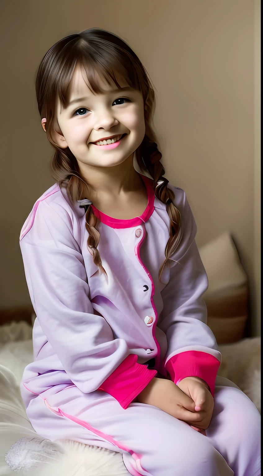 jovem  de 5 anos, Russia,de pijama,meninaanos,(( feliz))