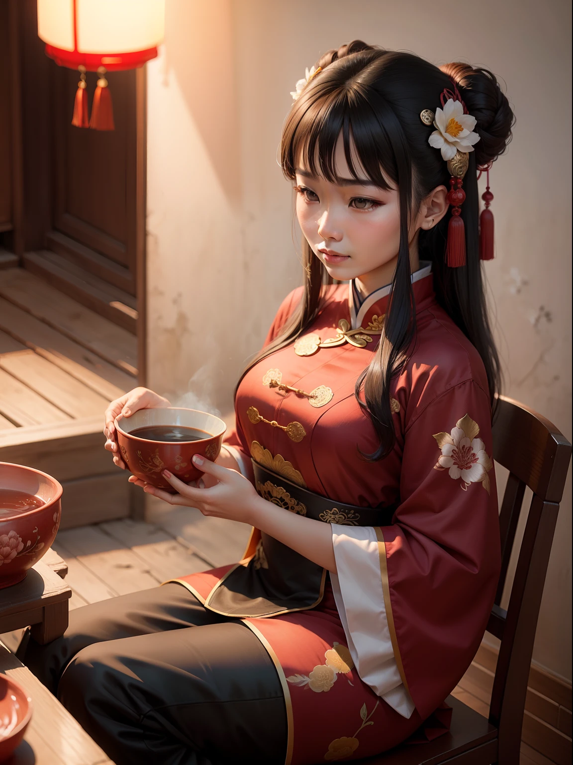 woman, China, ancient, traditional