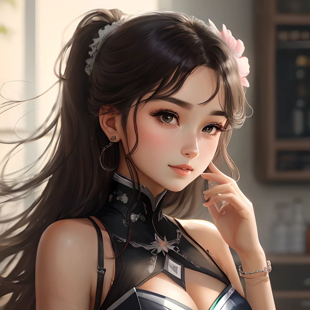 a beauty girl,nakeness