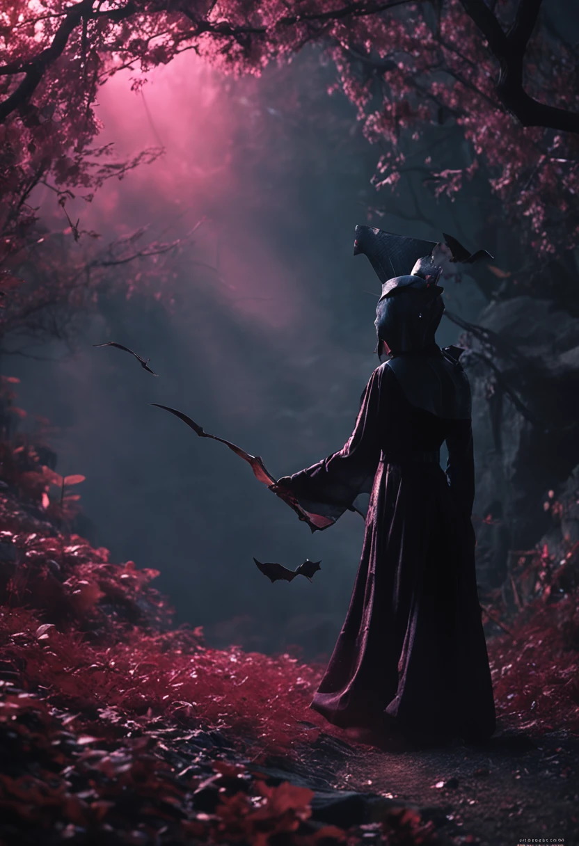 Best quality, Masterpiece, 超高分辨率, (photograph realistic:1.4), surrealism, Dream-like,fusionart, Shadowdancer, shadow magic, darkness control, stealth, shadowstep, umbral spells, hidden blade,