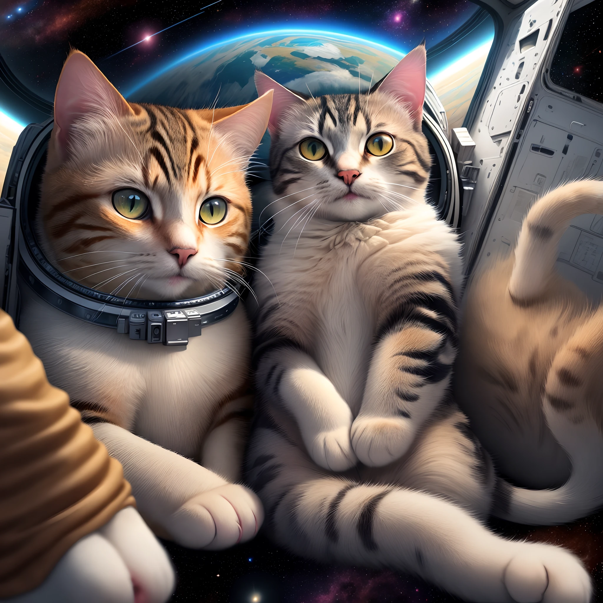 Cat in space