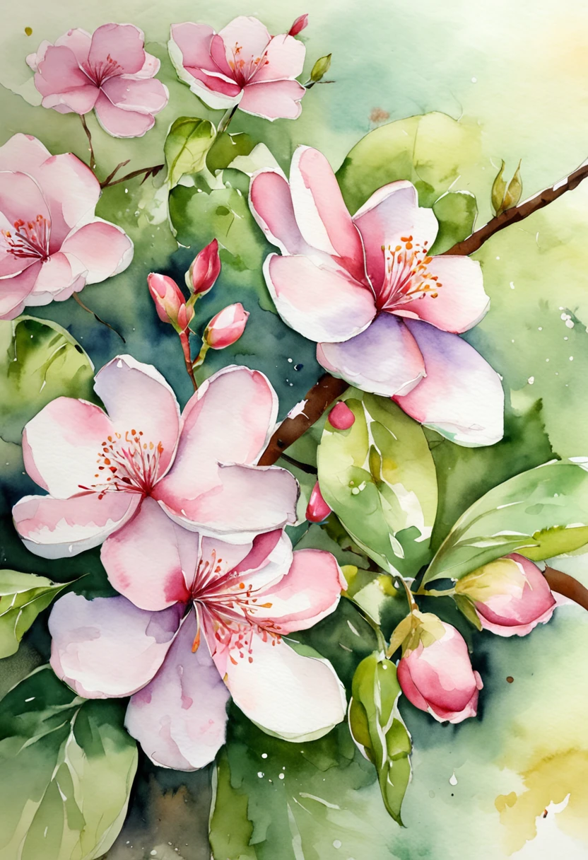 RAW photos, highest quality), (realistic, photorealistic: 1.3), highest quality, masterpiece, very delicate and beautiful, highly detailed, CG, unity, 2K wallpaper, wonderful, beautiful to detail, masterpiece, light smile, highest quality, highly detailed CG Unity 8k wallpaper, selfie photo, big tits, surrounded by the tree sakura, wears jumpsuit colour green tea batik suit