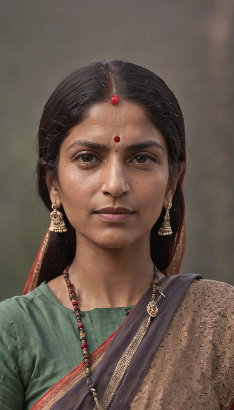 portrait of Indian village woman at a gathering in the forests of Himachal Pradesh , Cinematic, Photoshoot, Shot on 25mm lens, Depth of Field, Tilt Blur, Shutter Speed 1/1000, F/22, White Balance, 32k, Super-Resolution, Pro Photo RGB, Half rear Lighting, Backlight, Dramatic Lighting, Incandescent, Soft Lighting, Volumetric, Conte-Jour, Global Illumination, Screen Space Global Illumination, Scattering, Shadows, Rough, Shimmering, Lumen Reflections, Screen Space Reflections, Diffraction Grading, Chromatic Aberration, GB Displacement, Scan Lines, Ambient Occlusion, Anti-Aliasing, FKAA, TXAA, RTX, SSAO, OpenGL-Shader’s, Post Processing, Post-Production, Cell Shading, Tone Mapping, CGI, VFX, SFX, insanely detailed and intricate, hyper maximalist, elegant, dynamic pose, photography, volumetric, ultra-detailed, intricate details, super detailed, ambient --uplight --v 4 --q 2