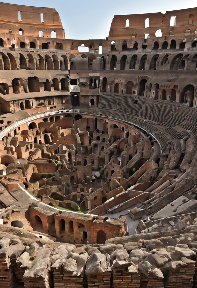 Ciudad antigua de roma, coliseo romano