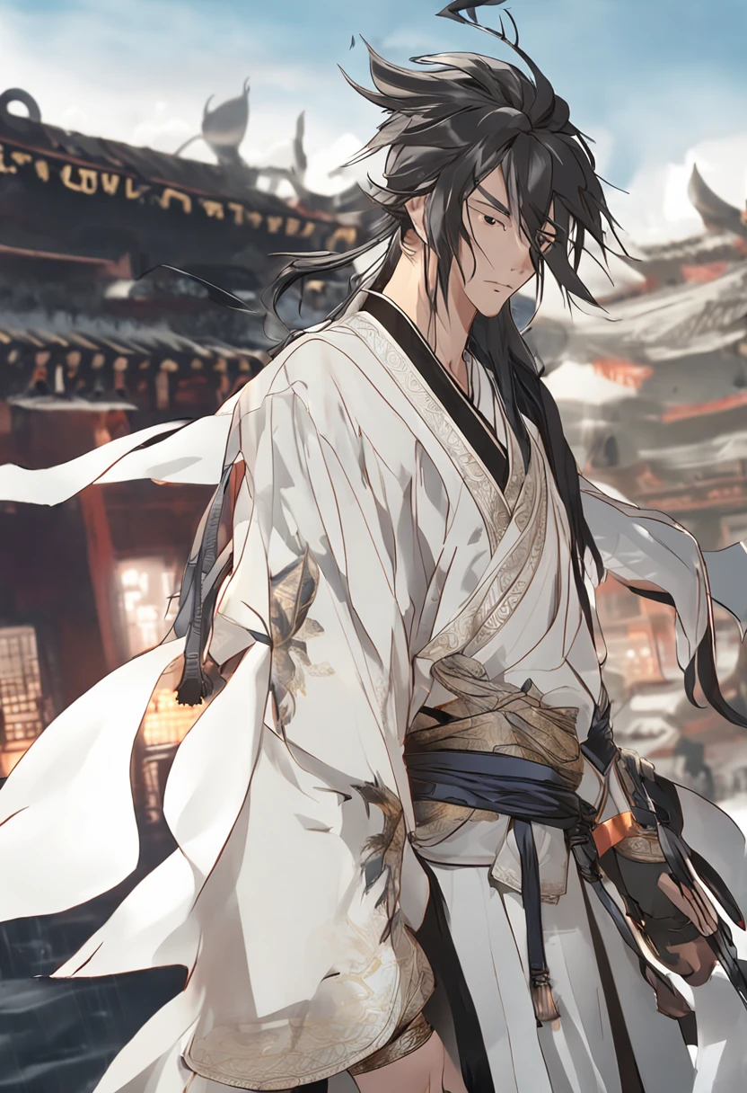 Libido boy，HighestQuali，extremely detaile，Youthful，Sword-eyed stars，Tribal Junior，Around twelve years old，Young man，cool guy，Ancient wind，vivaciousness，child，Libido boy，Gorgeous light green robe，Black Chinese style high ponytail，Black eyes，Sunny and cheerful，Young man，Black hair，s delicate face，sharp sharp eyes，Clear eyebrows，Kind expression，Fluttering hair，Flowing sleeves，Ancient style，Wind dance pose, Long flowing black hair flowing out，Messy hair，Qi Yu Xuanang，looking at viewert，（tmasterpiece：1.4），（best qualtiy：1.4），(The composition is perfect)，high-definition depiction，8K，The polar composition of the film，Cinematic lighting，Cinematic texture，Strong sense of atmosphere