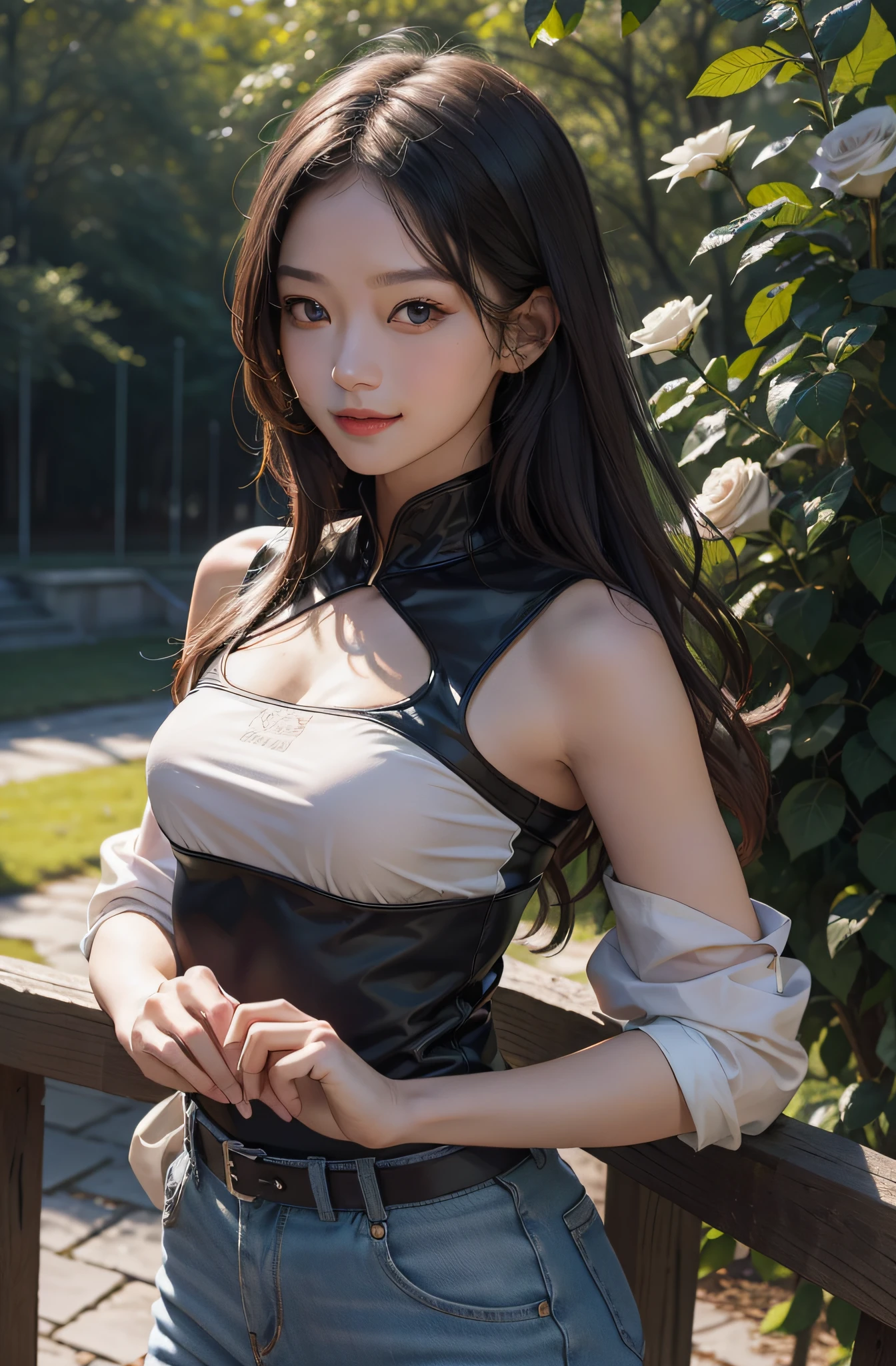 Smiling Minchen, Ridiculous, Mouth Closed, Balanced Eyes, (Best Quality Detail: 1.2), Real, 8K HD, Ultra Detailed, High Quality Texture, Intricate Detail, Detailed Texture, Fine Detail, High Detail, Very Detailed CG, High Quality Shadows, Delicate Beautiful Delicate Face, (Delicate Beautiful Delicate Eyes: 1.32), Depth of Field, Ray Tracing, BDSM, Slave, Rubber, Lust, Black Corset, Bondage, Collar, NSFW, ((Best Quality, 8K, Masterpiece: 1.3))), clear focus: 1.2, (layer cut, large: 1.2), perfect body beauty: 1.4, slender abs: 1.2, wet body: 1.5, highly detailed facial and skin texture, detailed eyes, double eyelids, long hair, --auto --s2