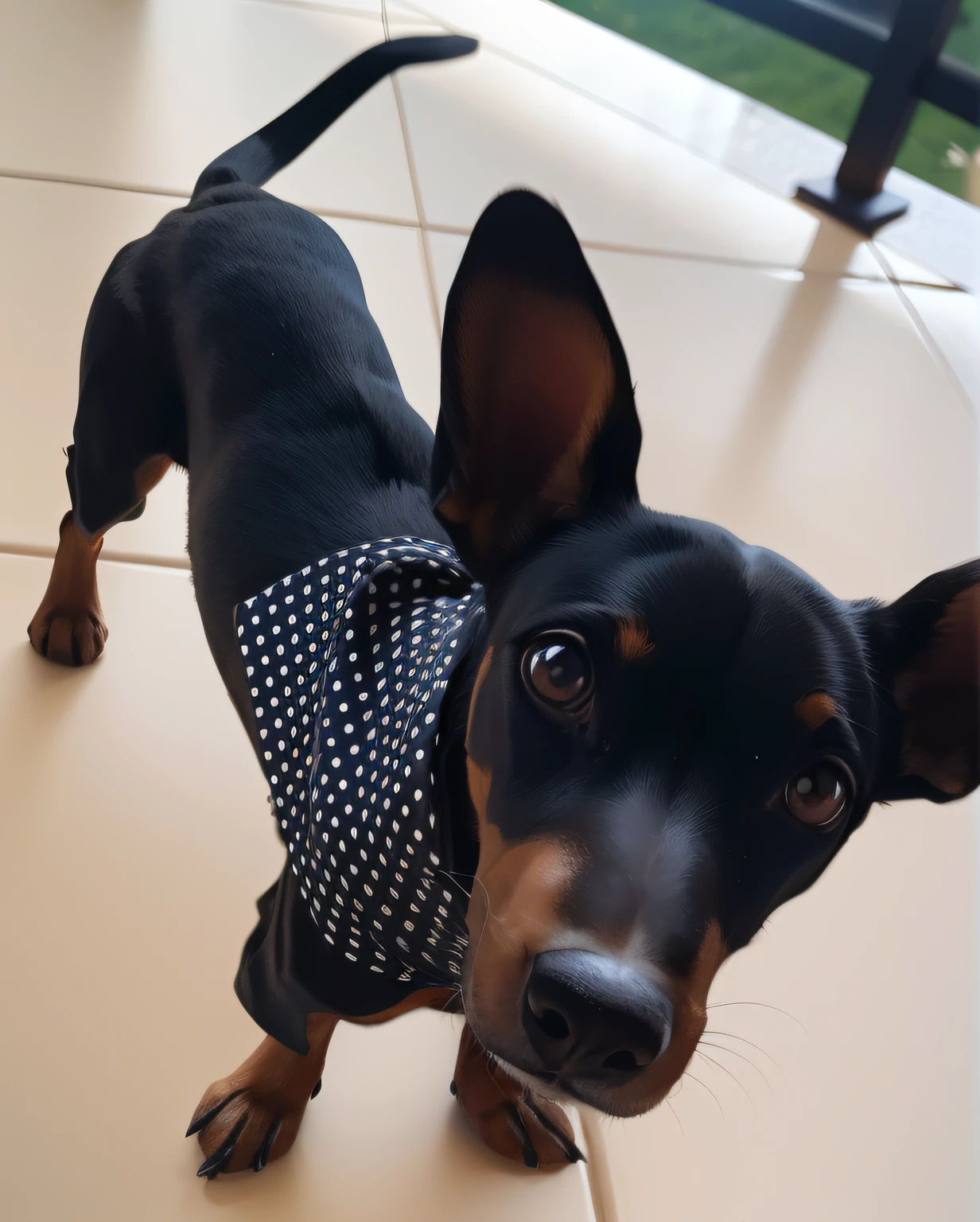 um cachorro muito bonito, feliz, olhar carinhoso, muito detalhado, 4K分辨率