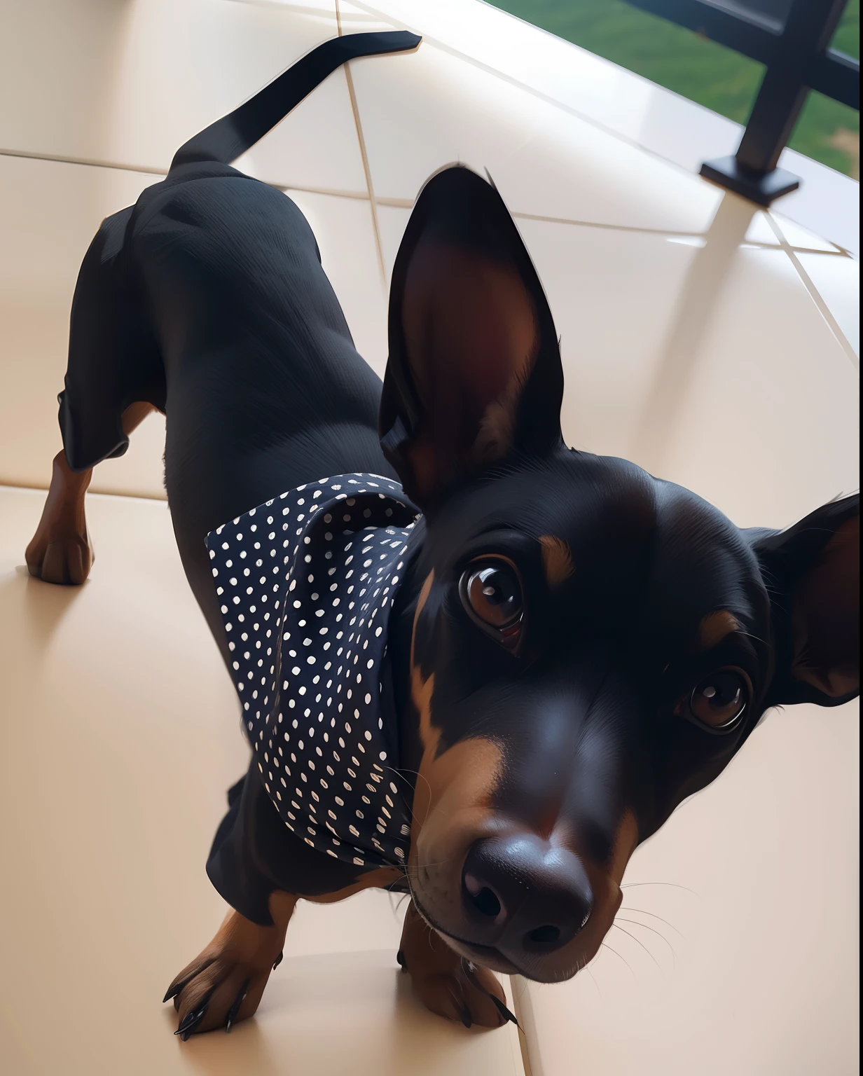 um cachorro muito bonito, feliz, olhar carinhoso, muito detalhado, 4K分辨率