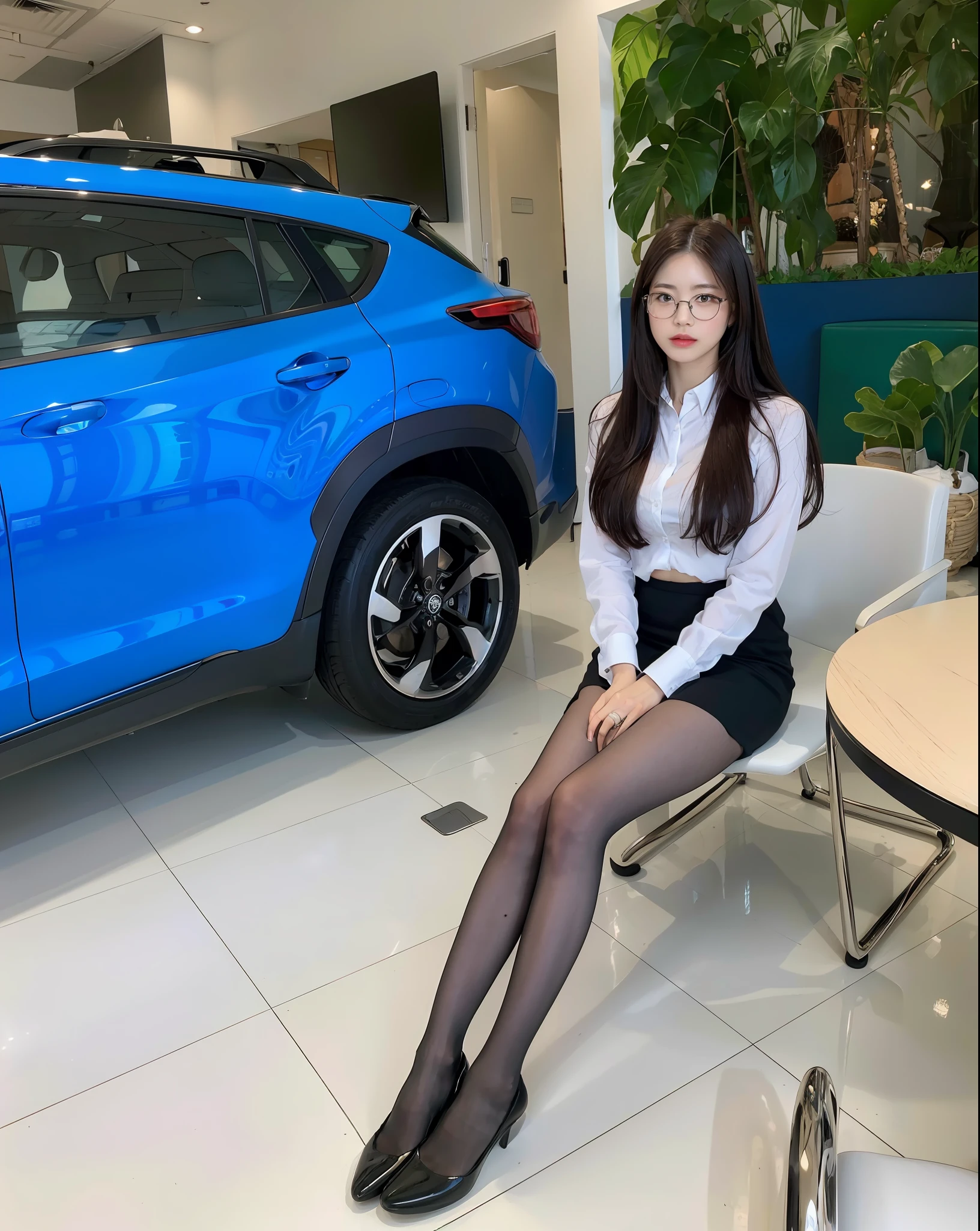 Office, Wearing glasses, Sitting at your desk, Sexy tong,Sexy lace tulle lingerie, Portrait, Beautiful Japanese model with legs spread, Underarms, full bodyesbian, Big, Saggy breasts, Blush, NSFW,((Best quality, 8K, Masterpiece: 1.3)), Sharp focus: 1.2, (layer cut, Big: 1.2),Beautiful woman with perfect figure: 1.4, Slender abs: 1.2, Abdominal muscle exposure, Highly detailed face and skin texture, Detailed eyes, Double eyelids, Dark brown hair, 20 years old, Long hair, ulzang-6500-v1.1, (RAW photo: 1.2), (Photorealistic: 1.4),