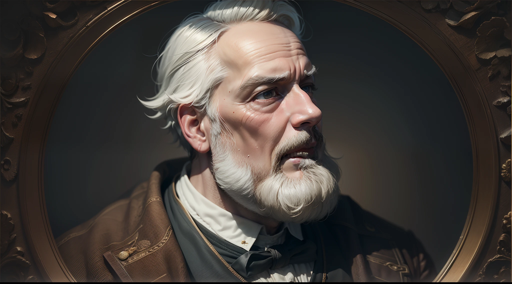 (obra-prima), (melhor qualidade), (ultra-detalhado), (Alexander Graham Bell em 1876), (qualidade 8k)