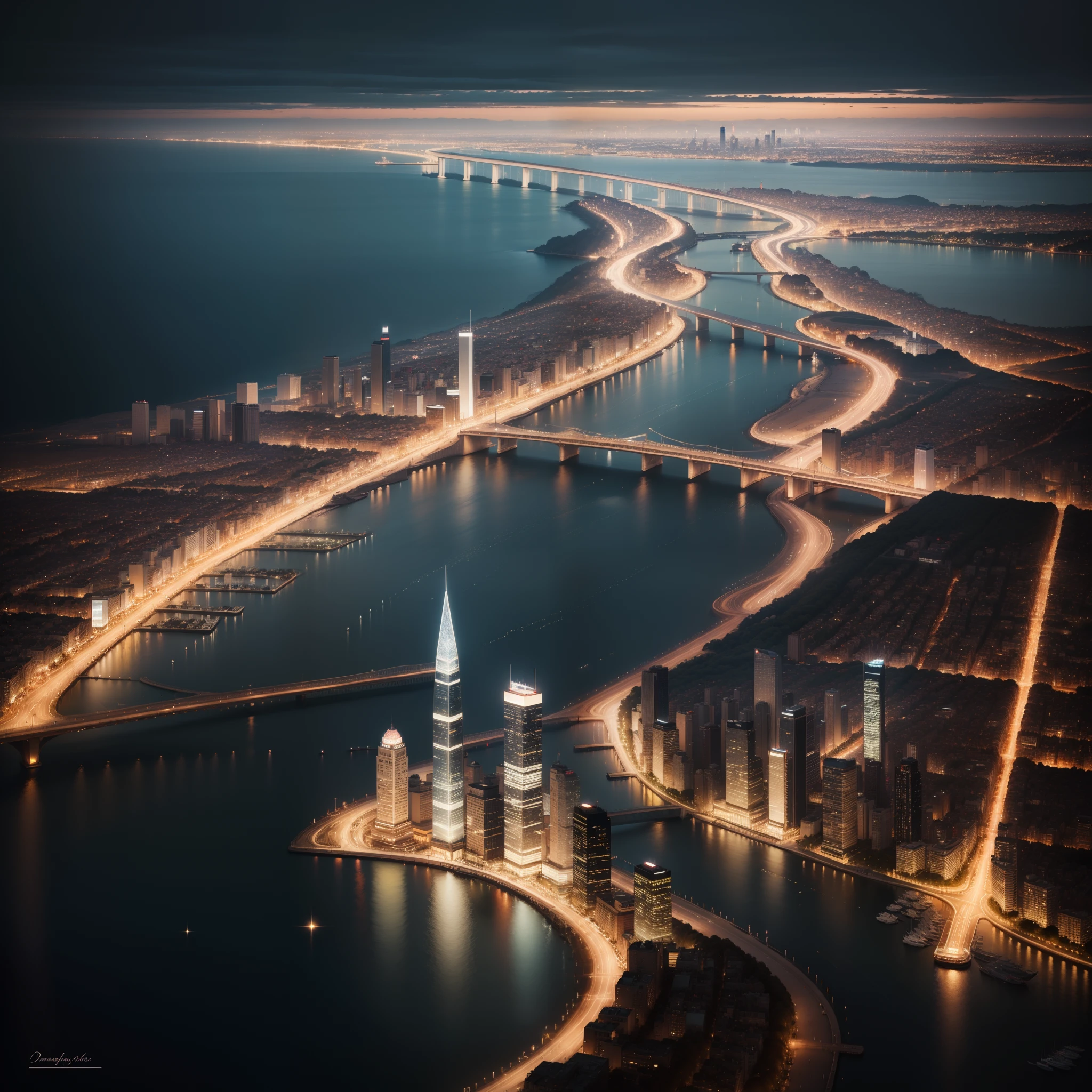 Dazzling diamonds set in contrasting cityscapes