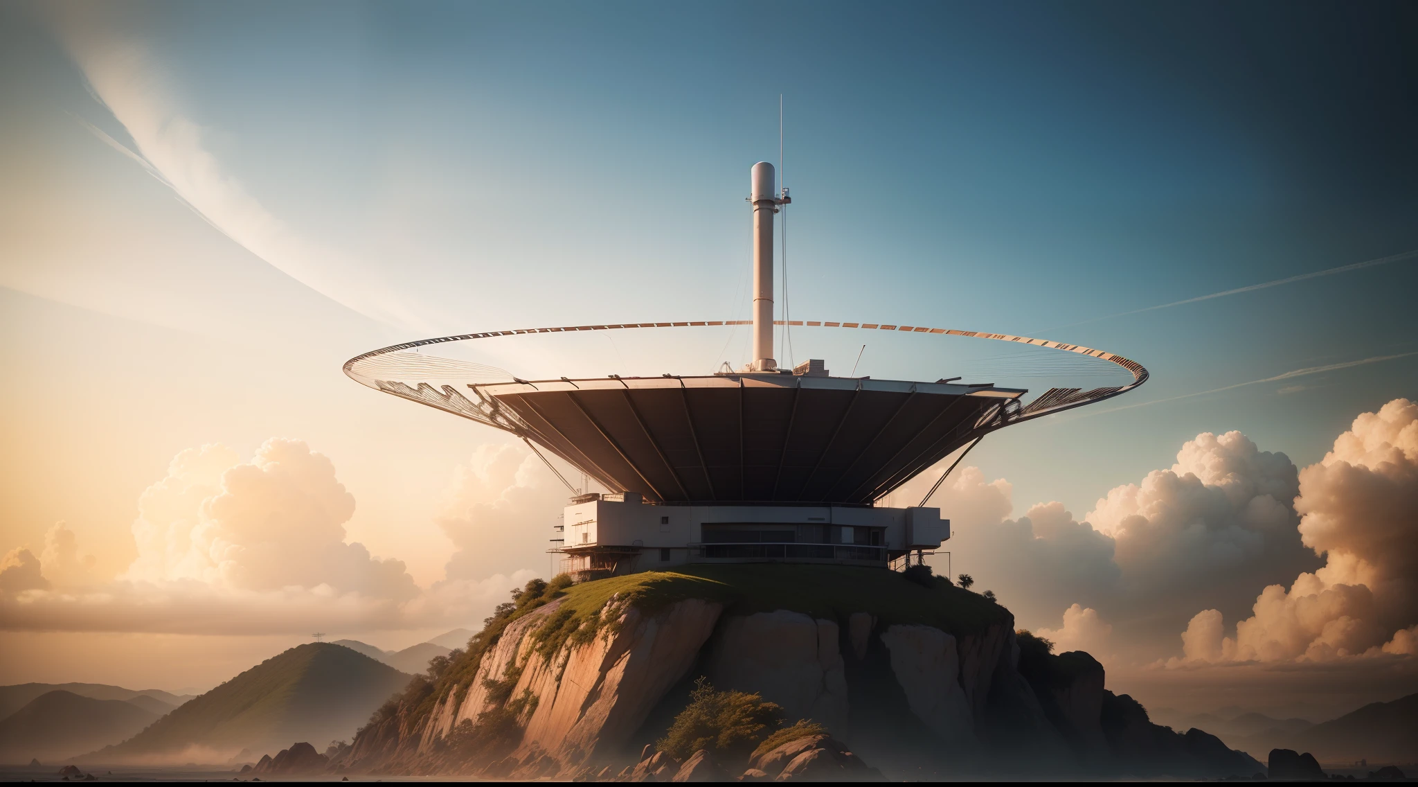 (obra-prima), (melhor qualidade), (ultra-detalhado), (Communication antennas), (qualidade 8k)