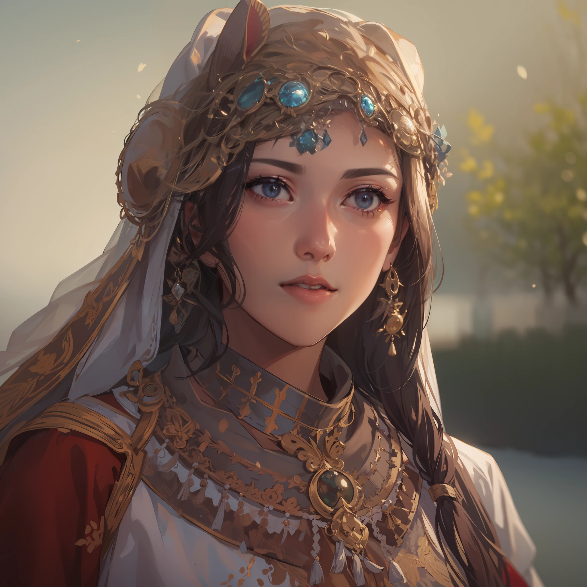 Medieval Central Asian national costume:1.2,low angle:1.5,high angle of view:1.8,Medieval Central Asian nomads:1.5,One Horse and One Girl:1.3,Dynamic horses,Undulating lakes,(4K), (Raw photo: 1.2), (Realism: 1.4), (masutepiece: 1.3), (exquisite detailing: 1.2), Delicate and beautiful details, (Eye Detail), (Facial Detailed), (Highest Quality) :1.4), (Hyper-Resolution: 1.2),(very detailed illustration), Best Quality, depth of fields, Wide light, natural shadows