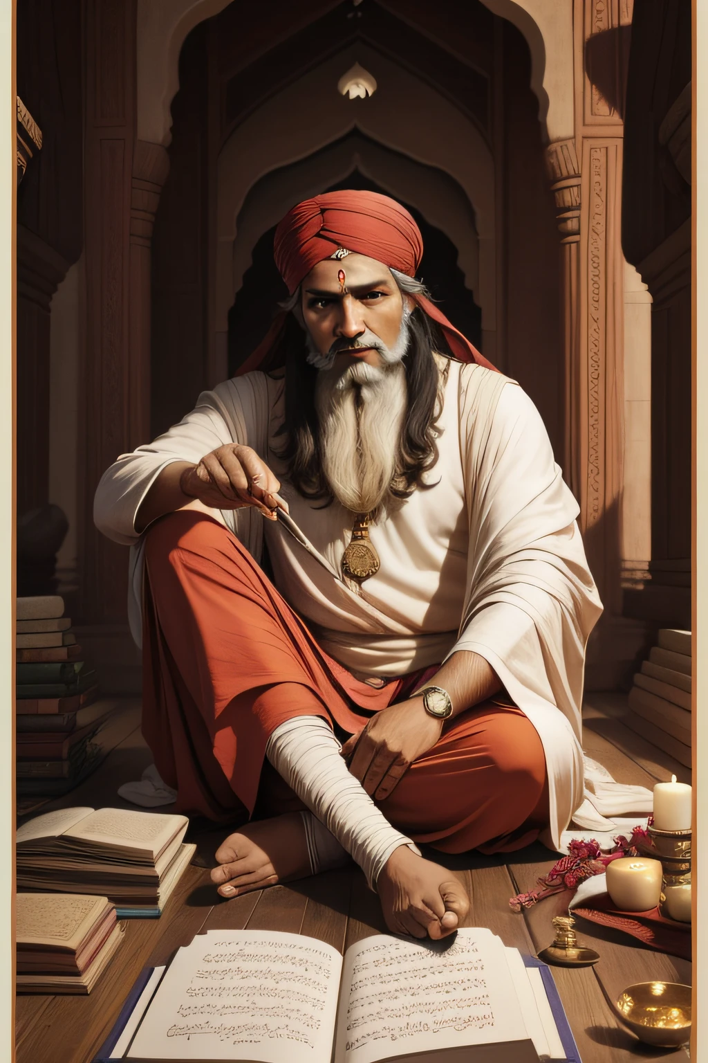 Ravidas or Raidas (1267–1335[1]) was an Indian mystic poet-saint of the Bhakti movement during the 15th to 16th century CE.[2][3] Venerated as a guru (spiritual teacher) in the modern regions of Uttar Pradesh, Bihar, Rajasthan, Gujarat, Maharashtra, Madhya Pradesh, Punjab, and Haryana, he was a poet, social reformer and spiritual figure.