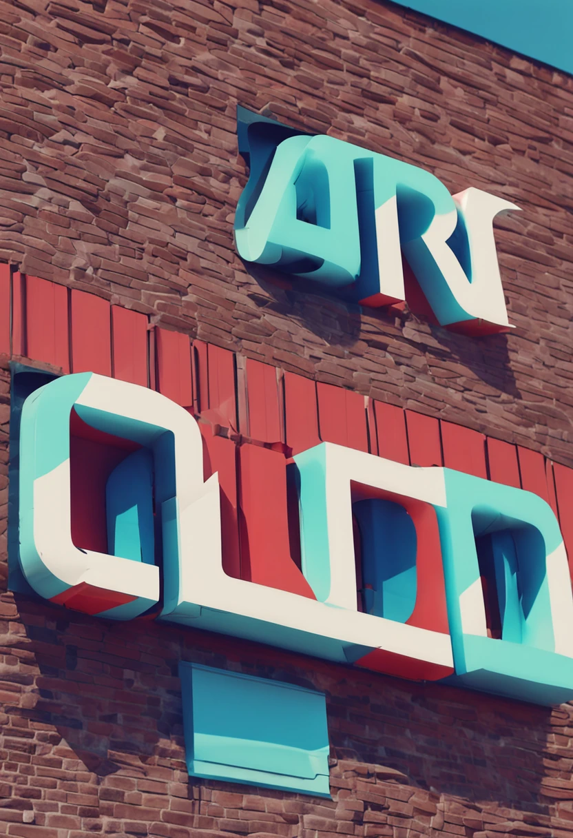 Generate a minimalist logo of the letters "AR" in a modern style. Use the colors blue, white, and black in a balanced manner. The logo should convey a sense of simplicity and sophistication.
