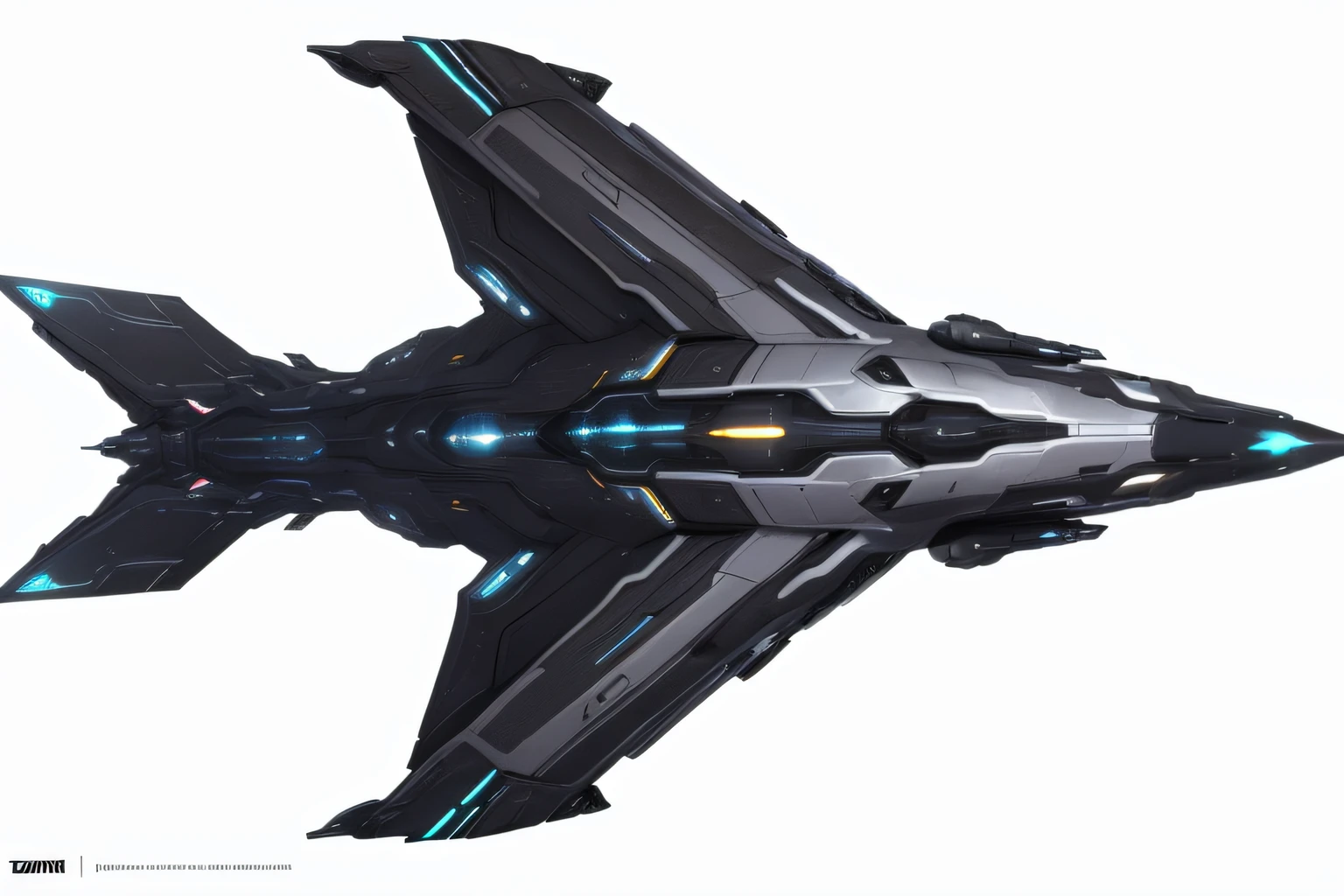 Spaceship, Stellaris Graphics, Silver and Black color themed, create variant